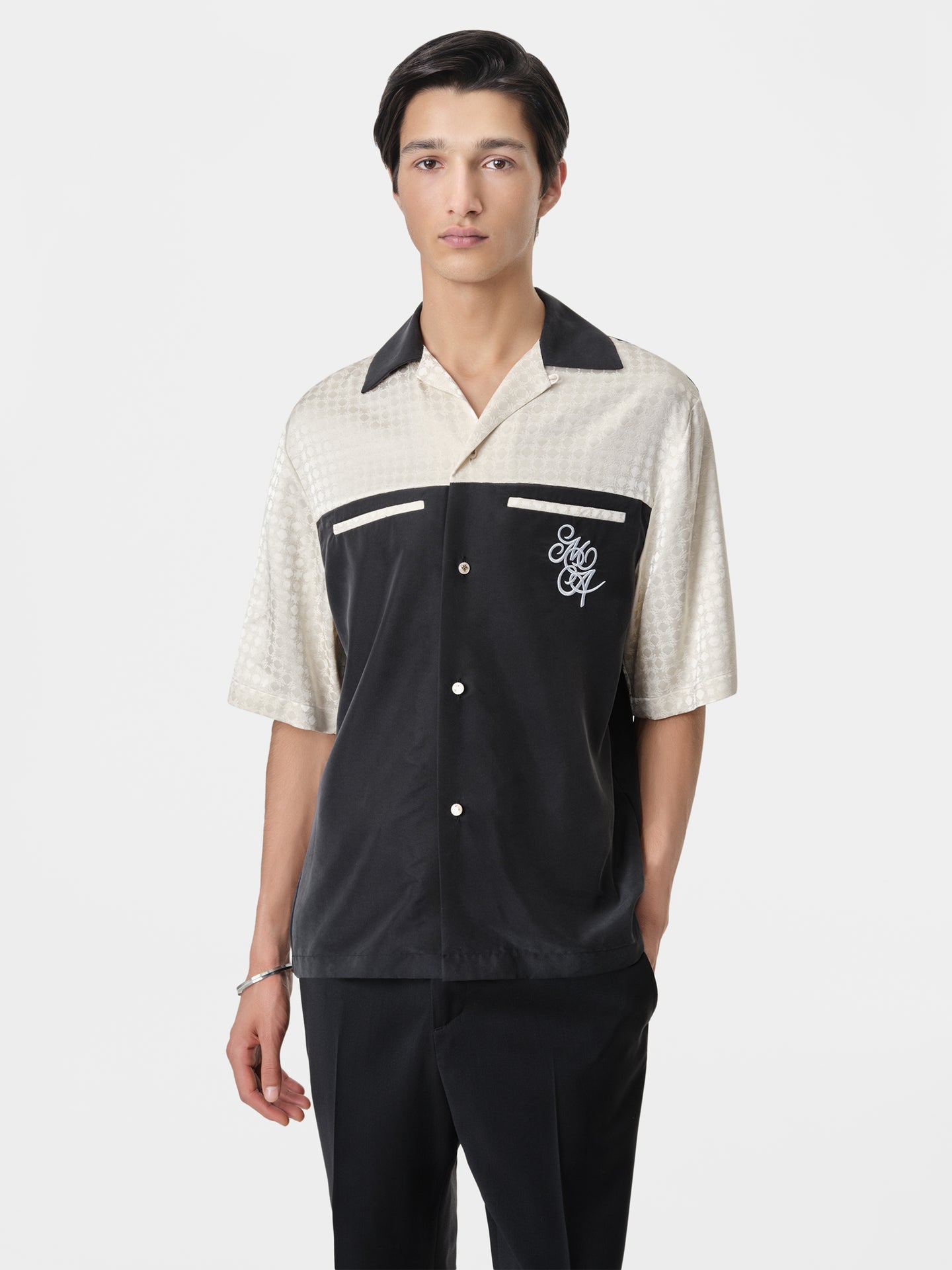 MA QUAD YOKE CAMP SHIRT - Black