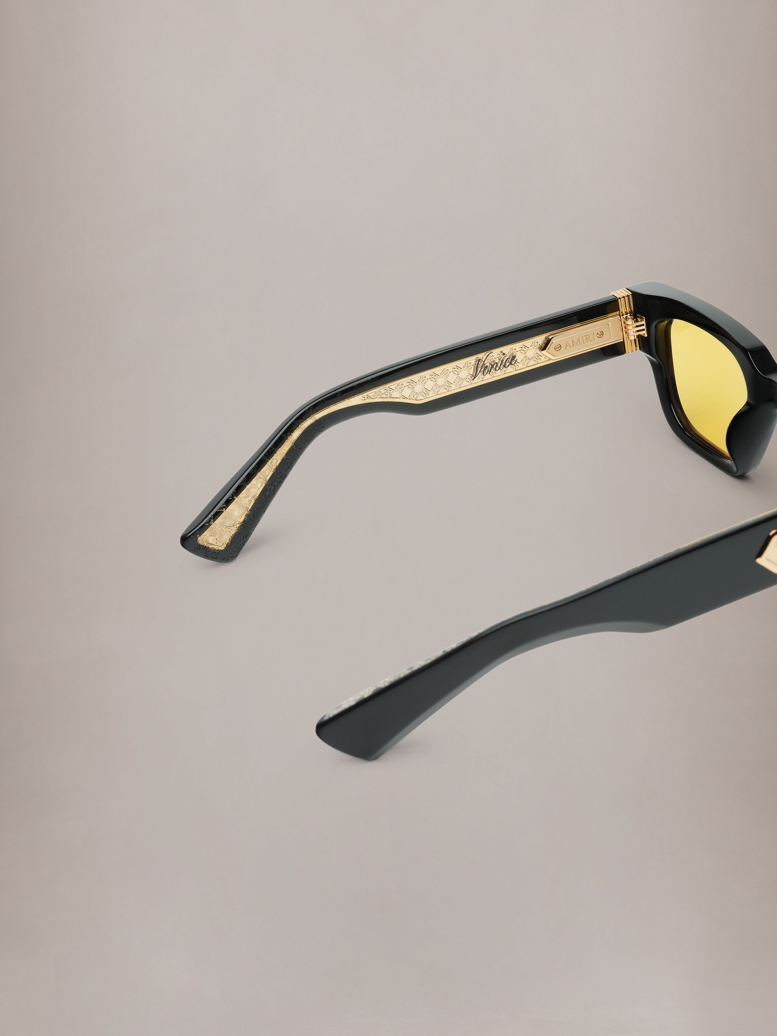 VENICE SUNGLASSES - Black Yellow – AMIRI