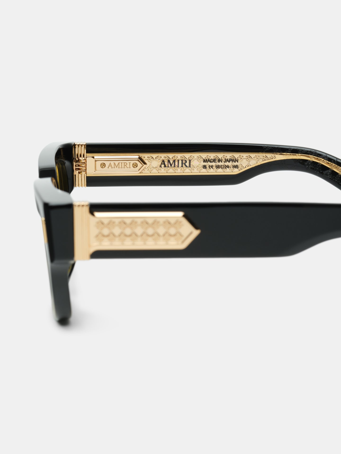 VENICE SUNGLASSES - Black Yellow - AMIRI