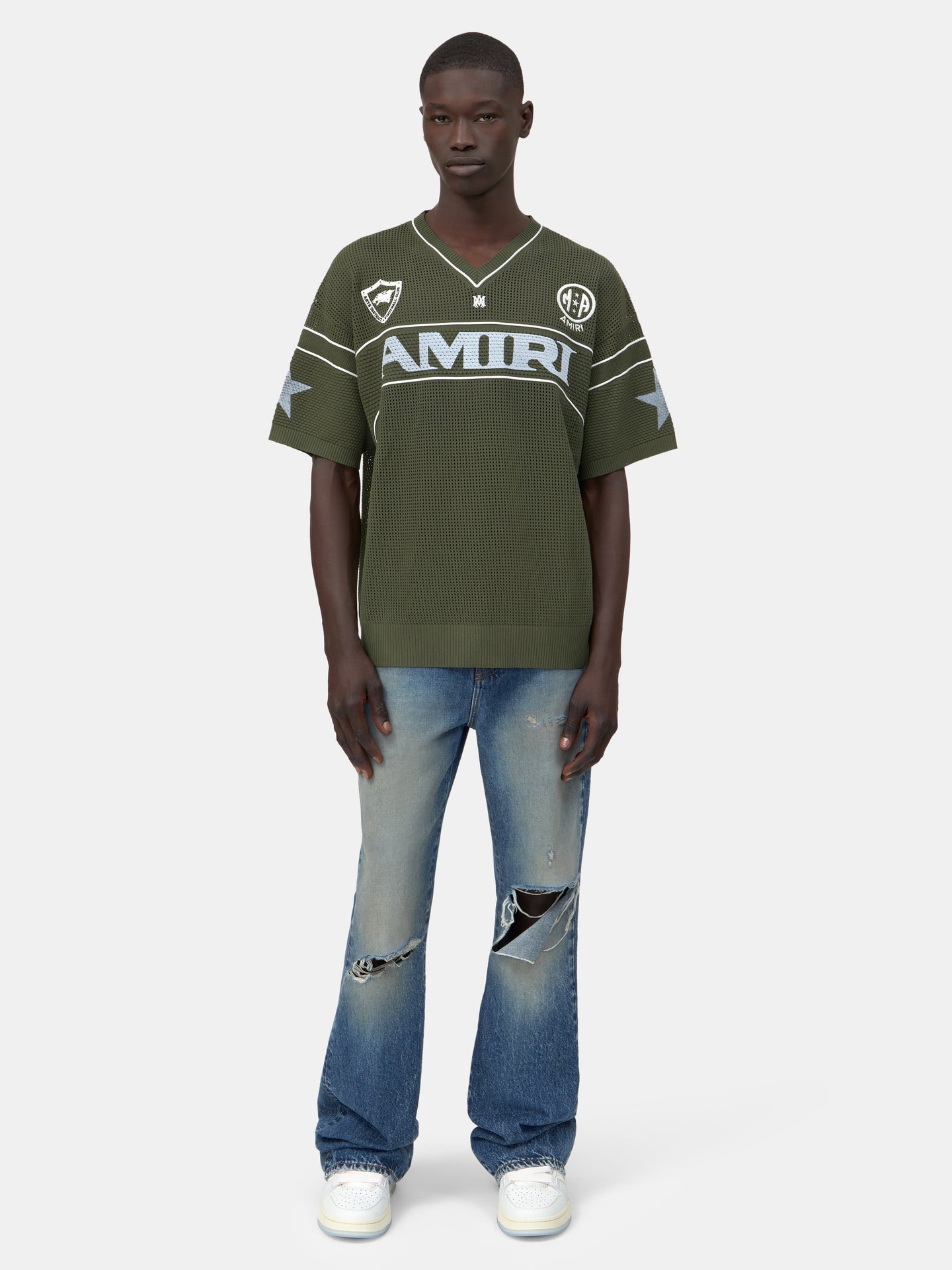 AMIRI SPORT JERSEY - Dark Sage - AMIRI