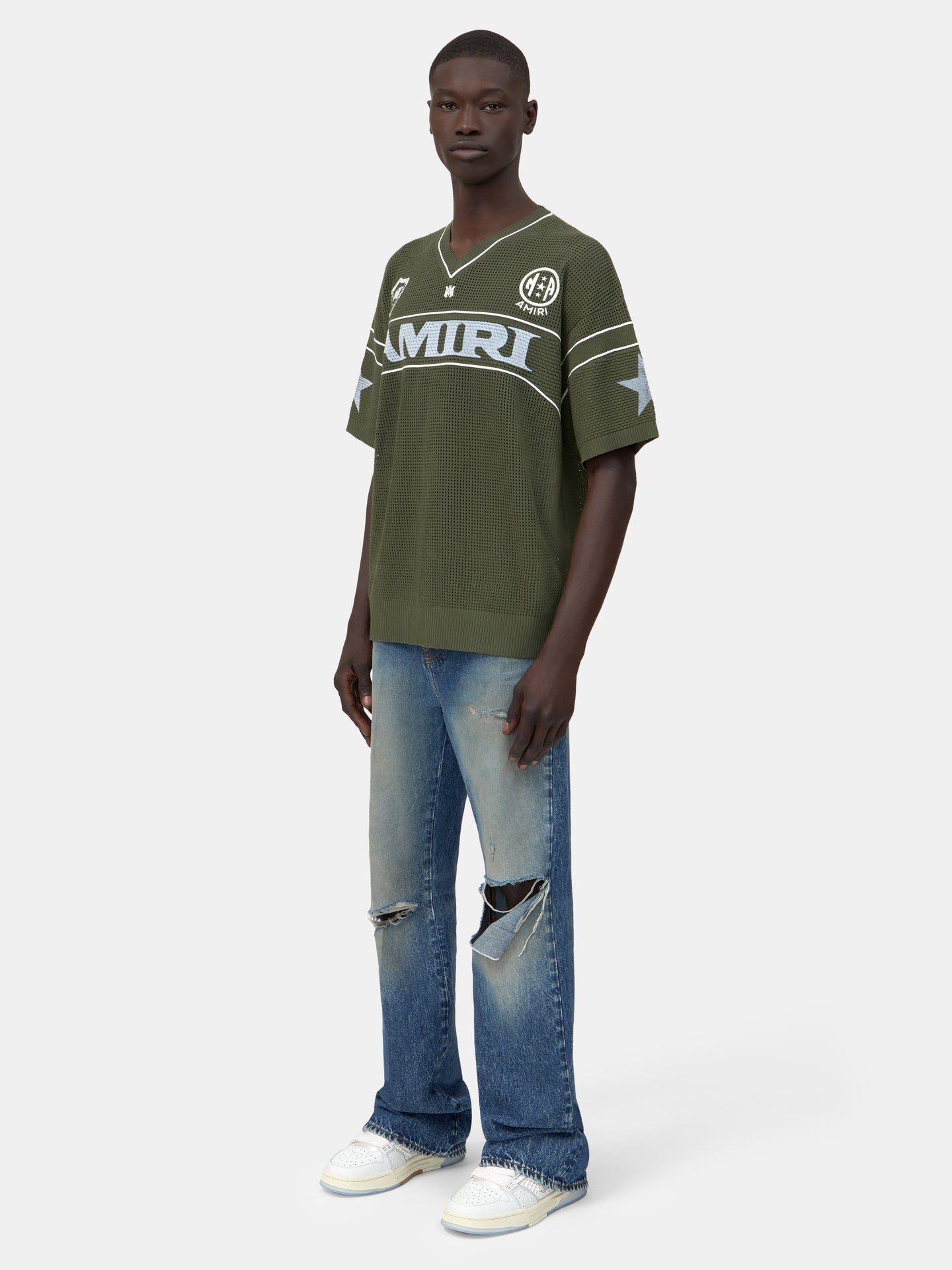 AMIRI SPORT JERSEY - Dark Sage - AMIRI