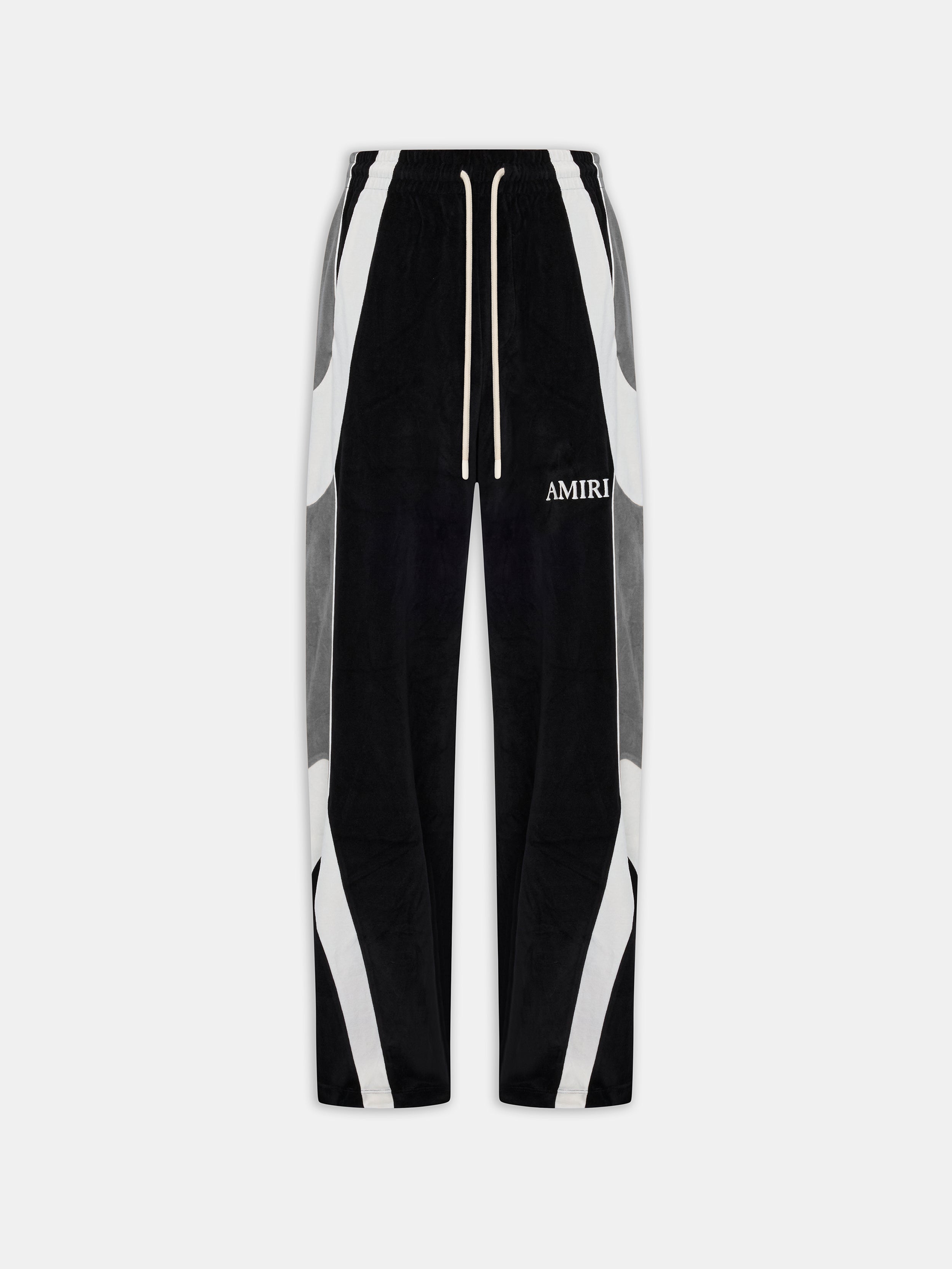 Product OVERSIZED PANEL TRACK PANT - Black featured image