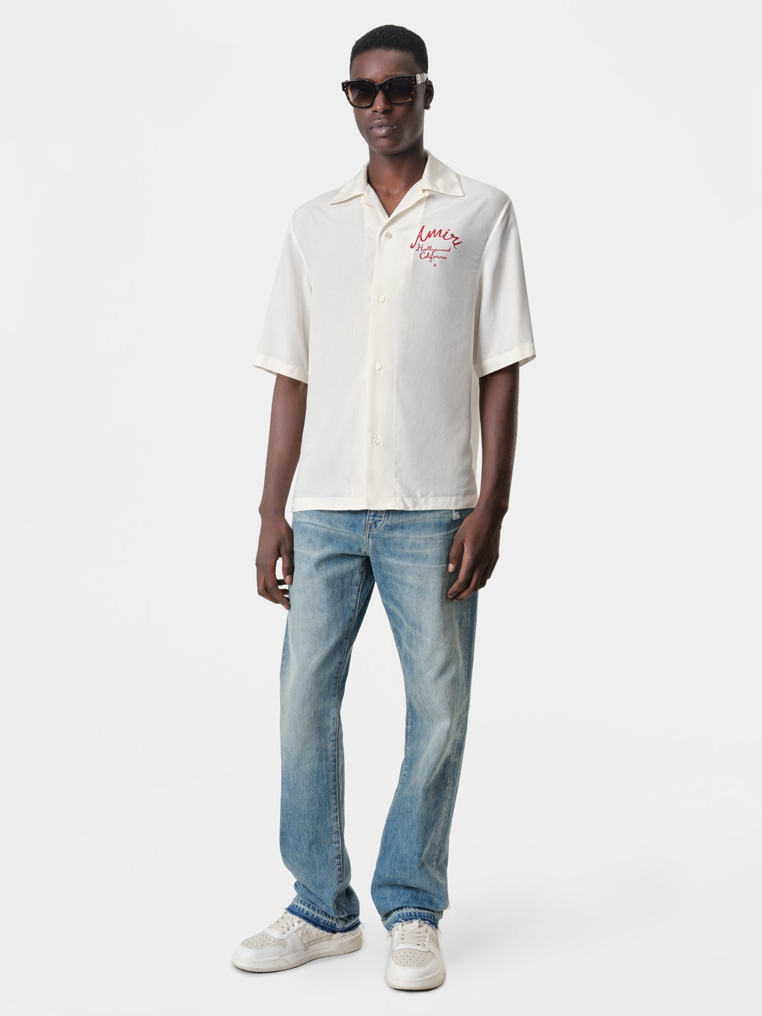 Product AMIRI HOLLYWOOD CAMP SHIRT - Alabaster featured image