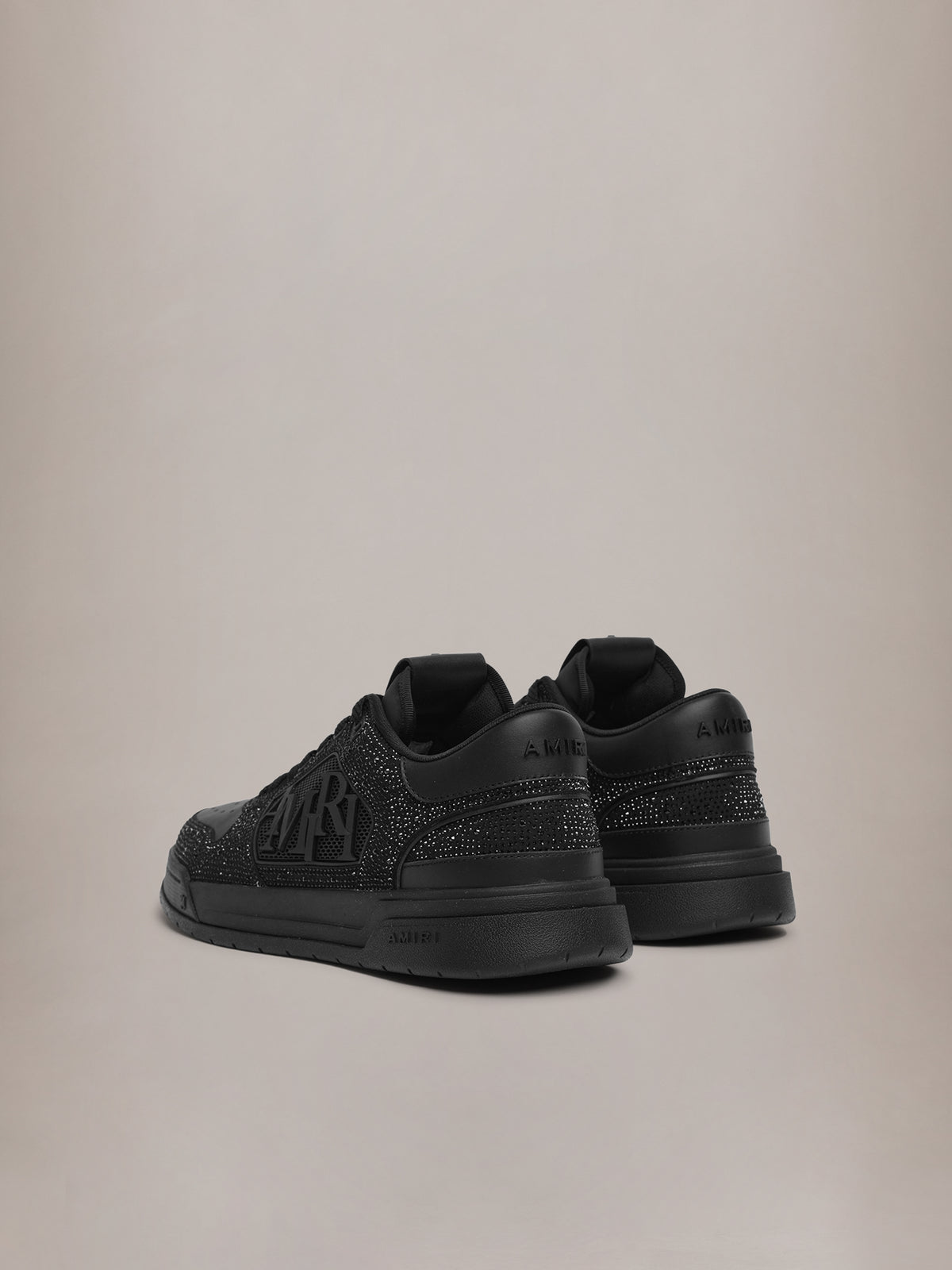 CRYSTAL CLASSIC LOW - Black - AMIRI
