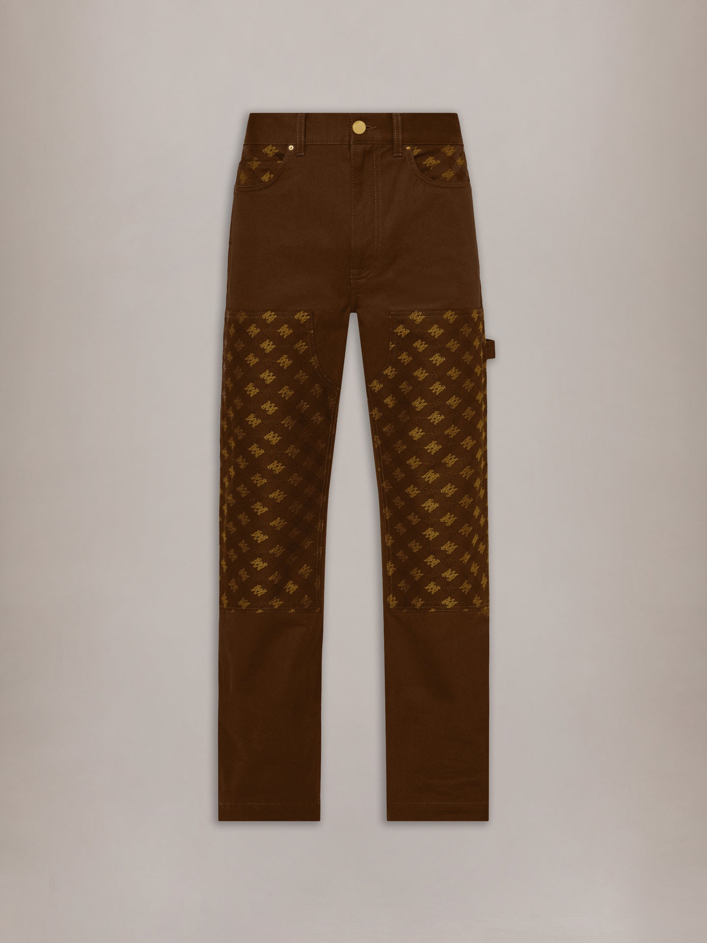 MA QUAD JACQUARD CARPENTER - DARK BROWN - AMIRI