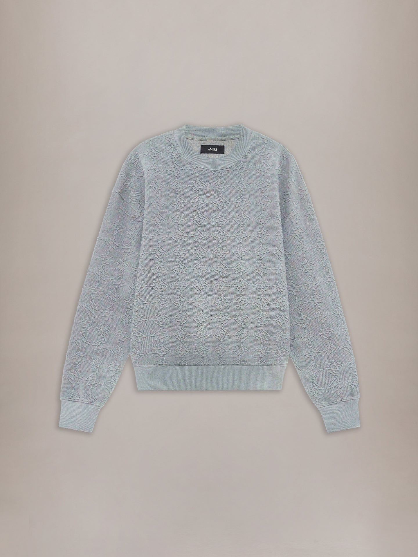 MA QUAD OVERSIZED CREW - STONE - AMIRI
