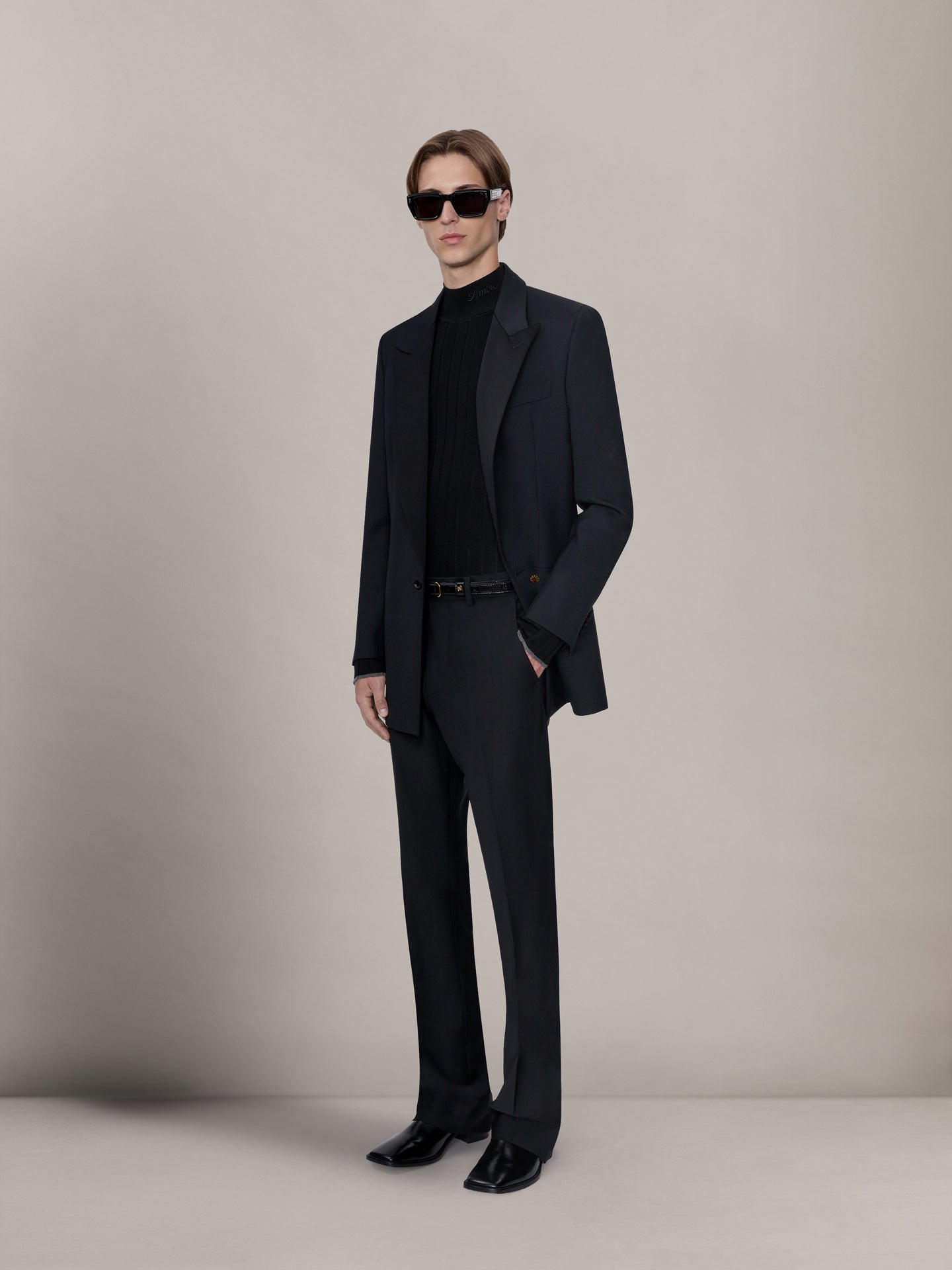 TAILORED BOOT CUT PANT - BLACK - AMIRI