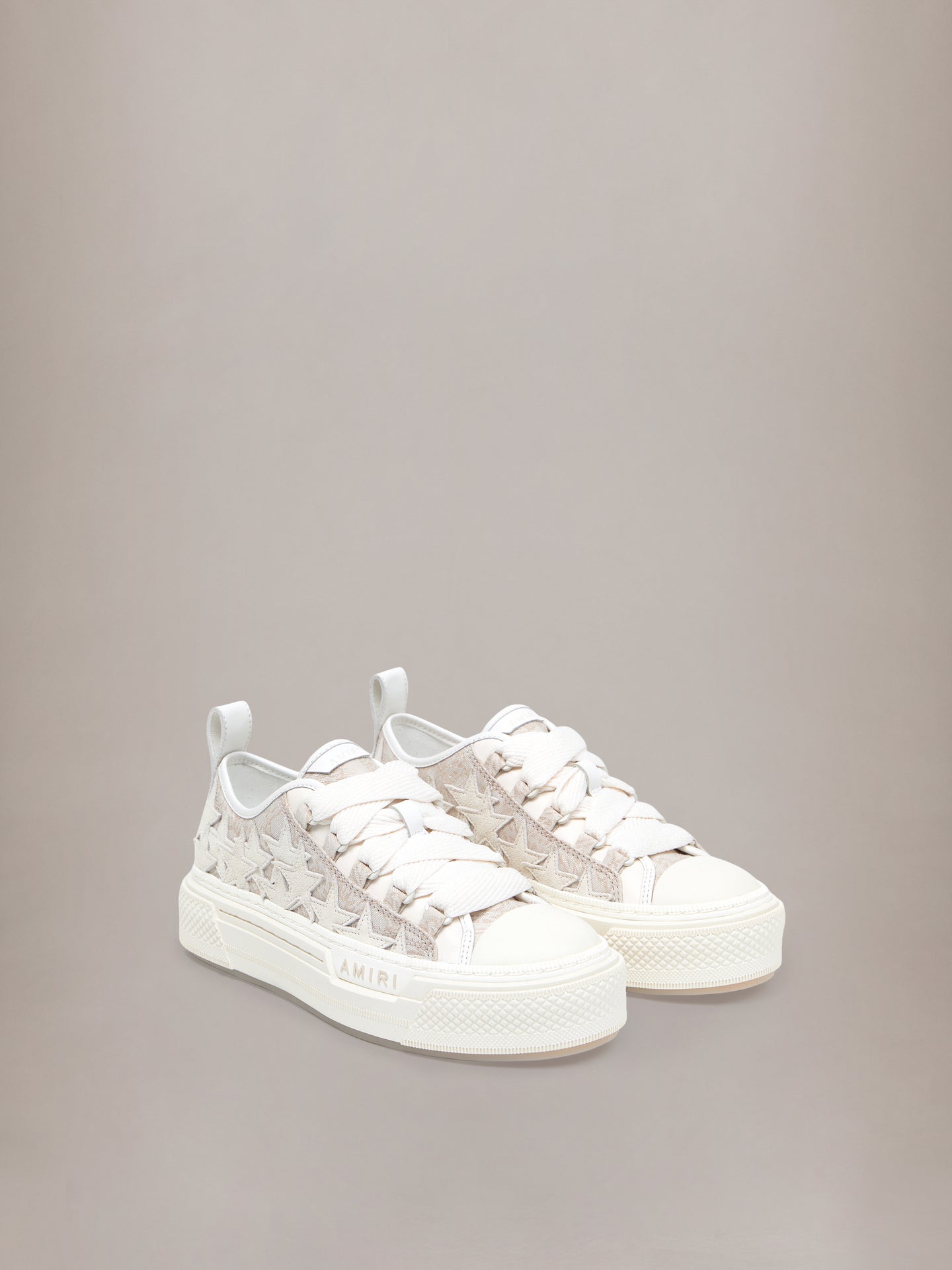 WOMEN - WOMEN'S MA QUAD STARS COURT LOW - Alabaster - AMIRI