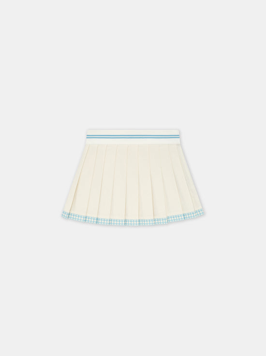 WOMEN - WOMEN'S MA QUAD SKIRT - Ice Blue - AMIRI