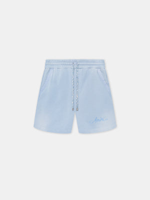 BLEACH BANDANA SHORT - Ashley Blue - AMIRI