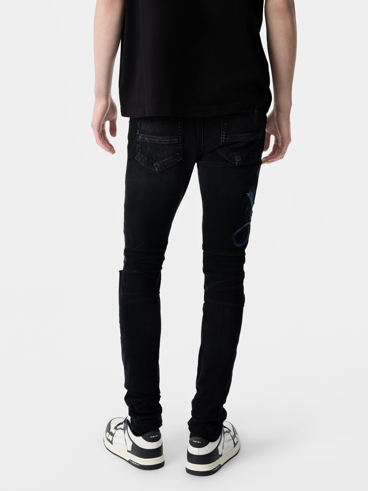 BLUE POISON ARCHIVAL JEAN - Aged Black