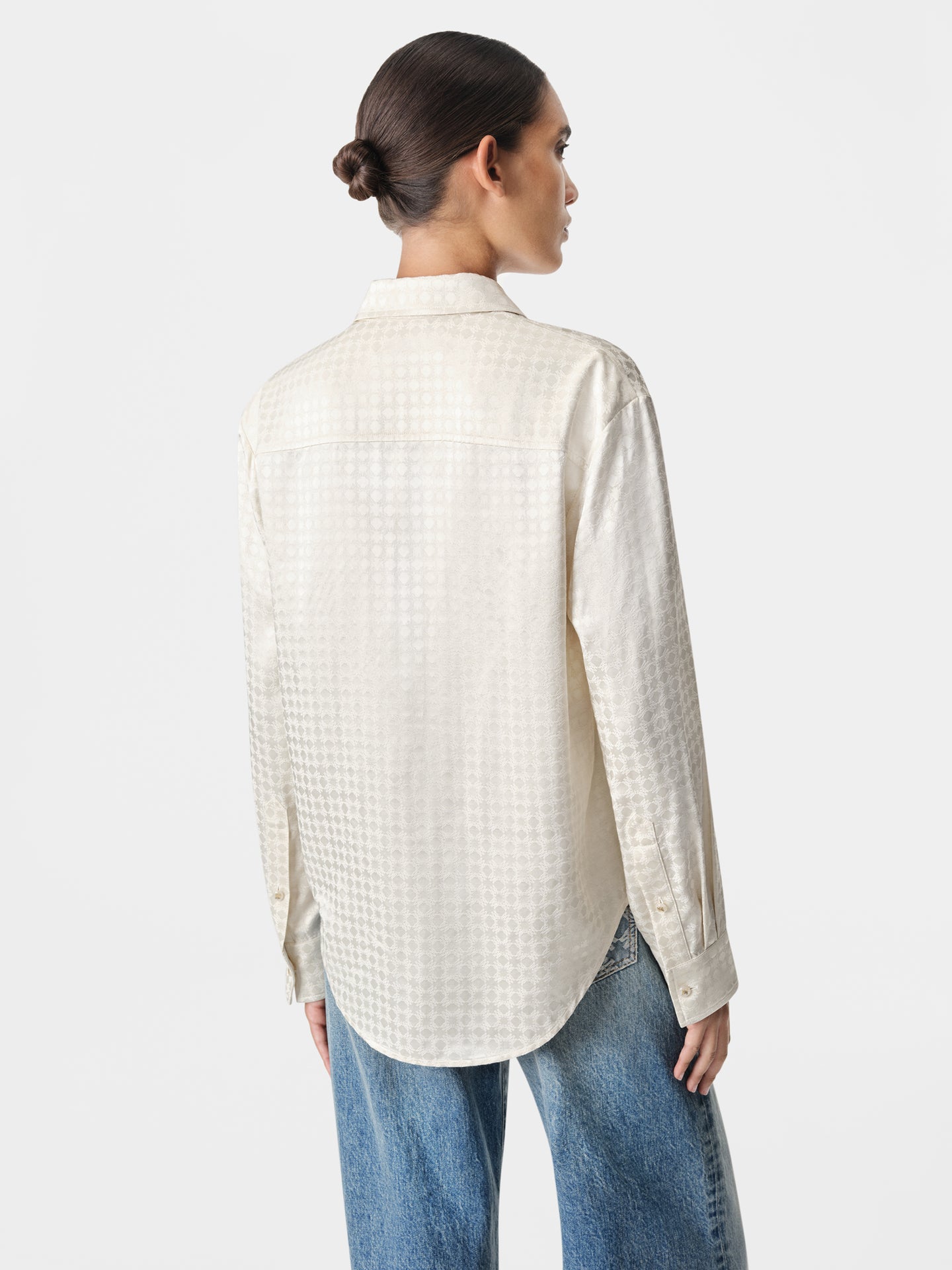 WOMEN - WOMEN'S MA QUAD LONG SLEEVE SHIRT - Alabaster