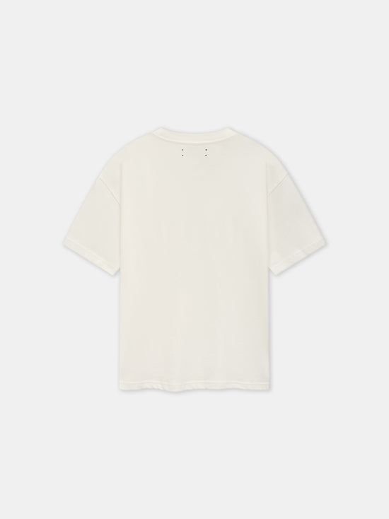 AMIRI SNAKE TEE - Ivory