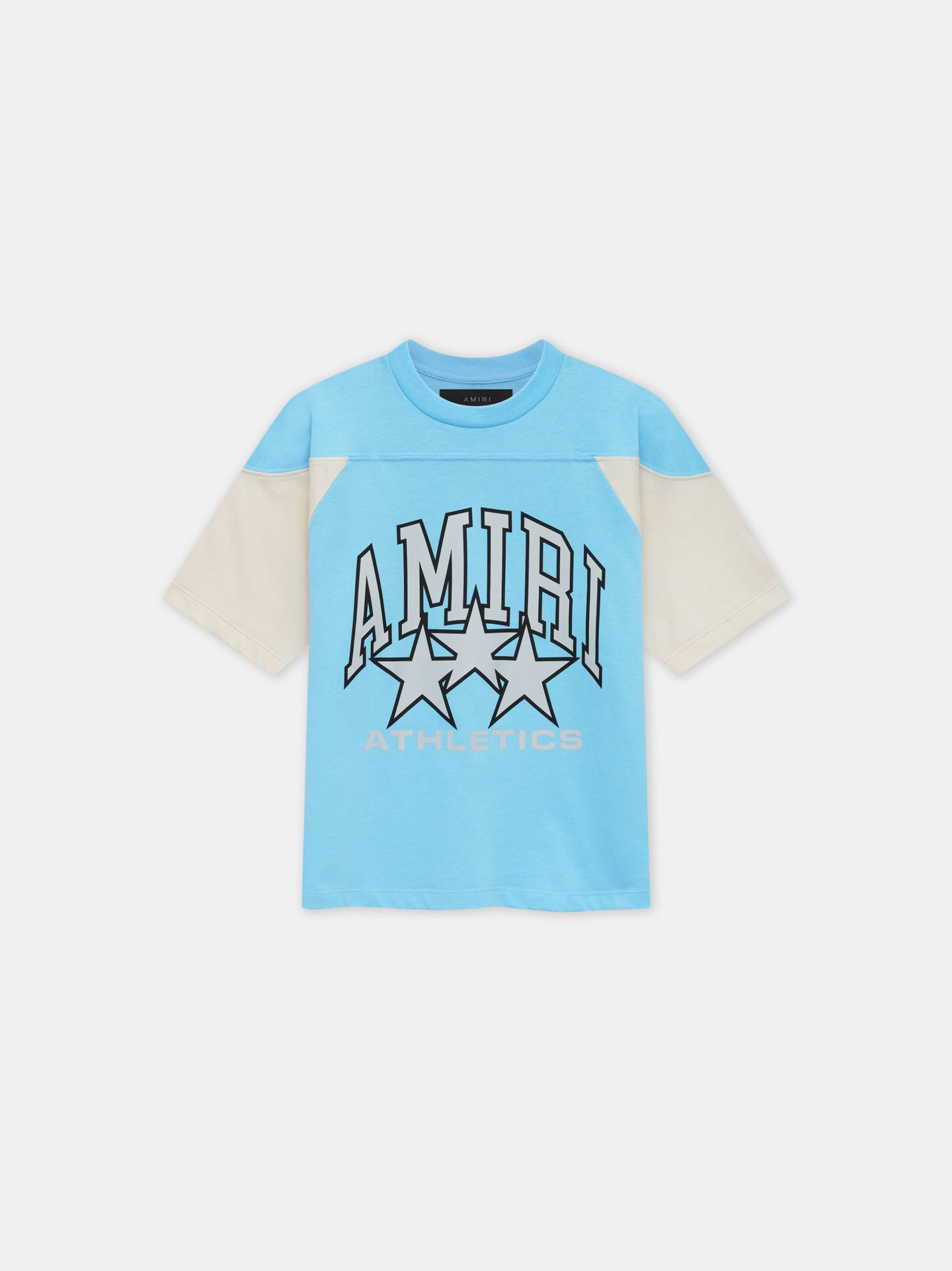 KIDS - KIDS' AMIRI STAR TEE - Pacific Blue