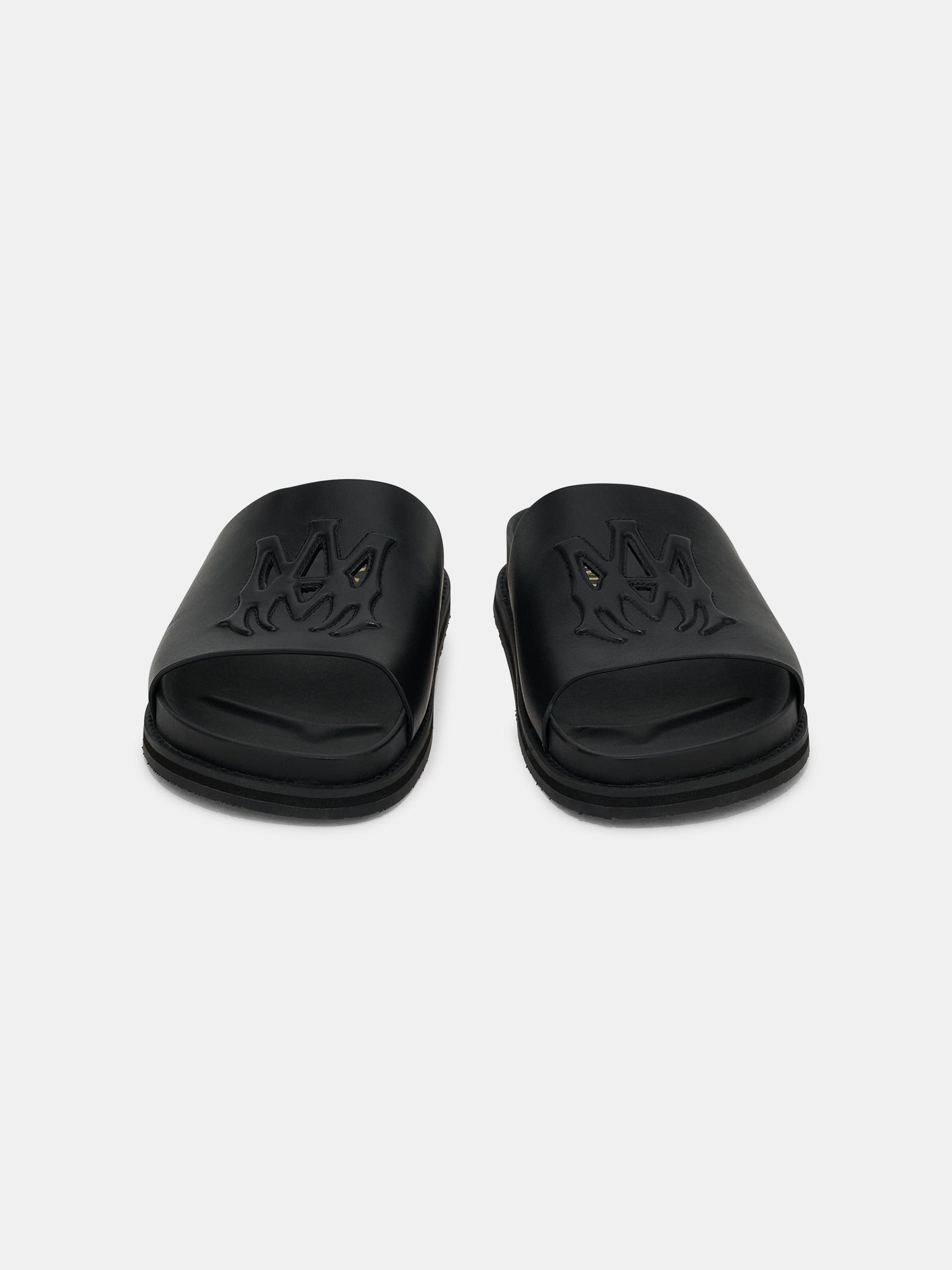 MA LEATHER SANDAL - Black