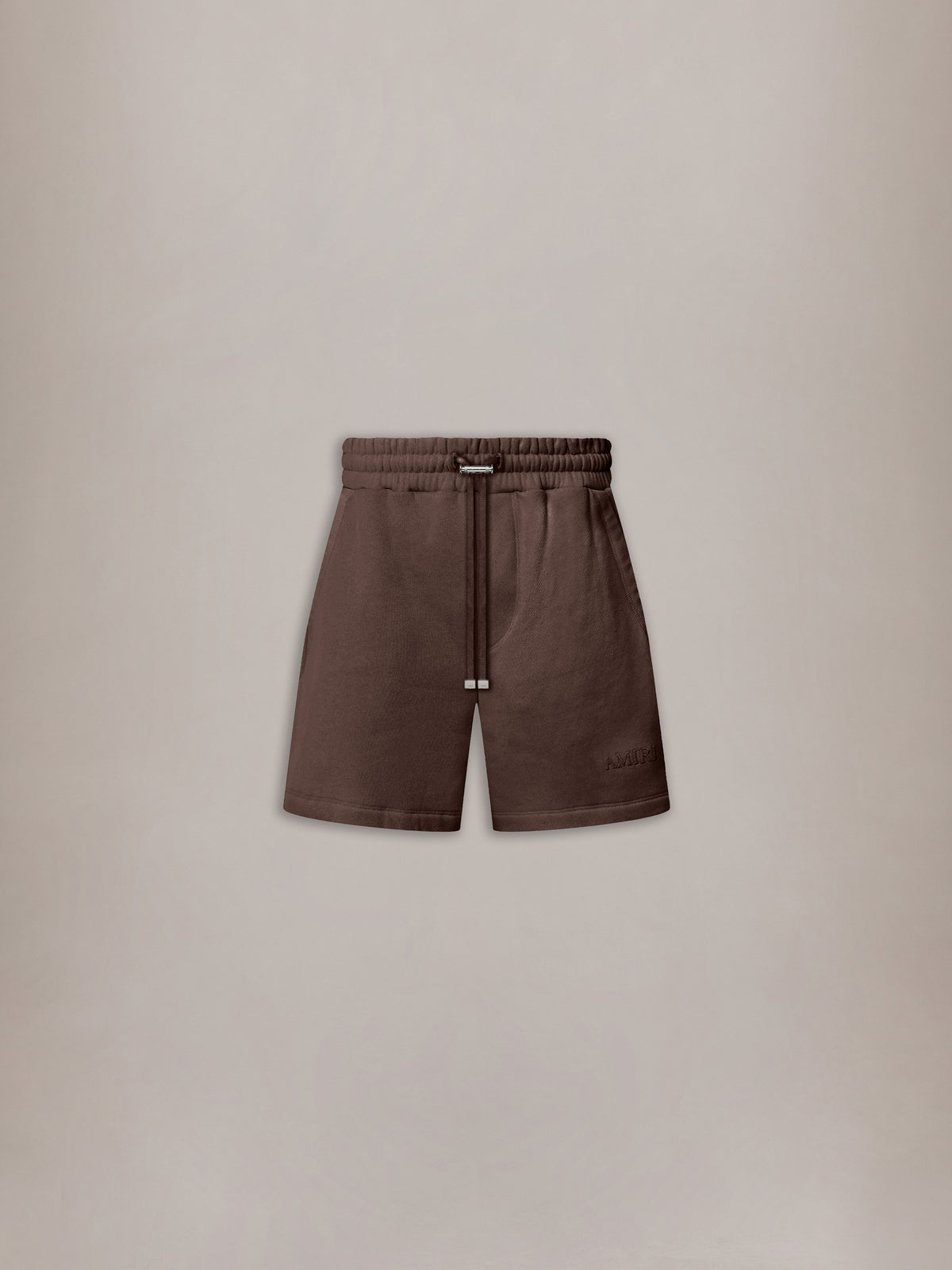 AMIRI EMBROIDERED SHORT - WALNUT BROWN - AMIRI