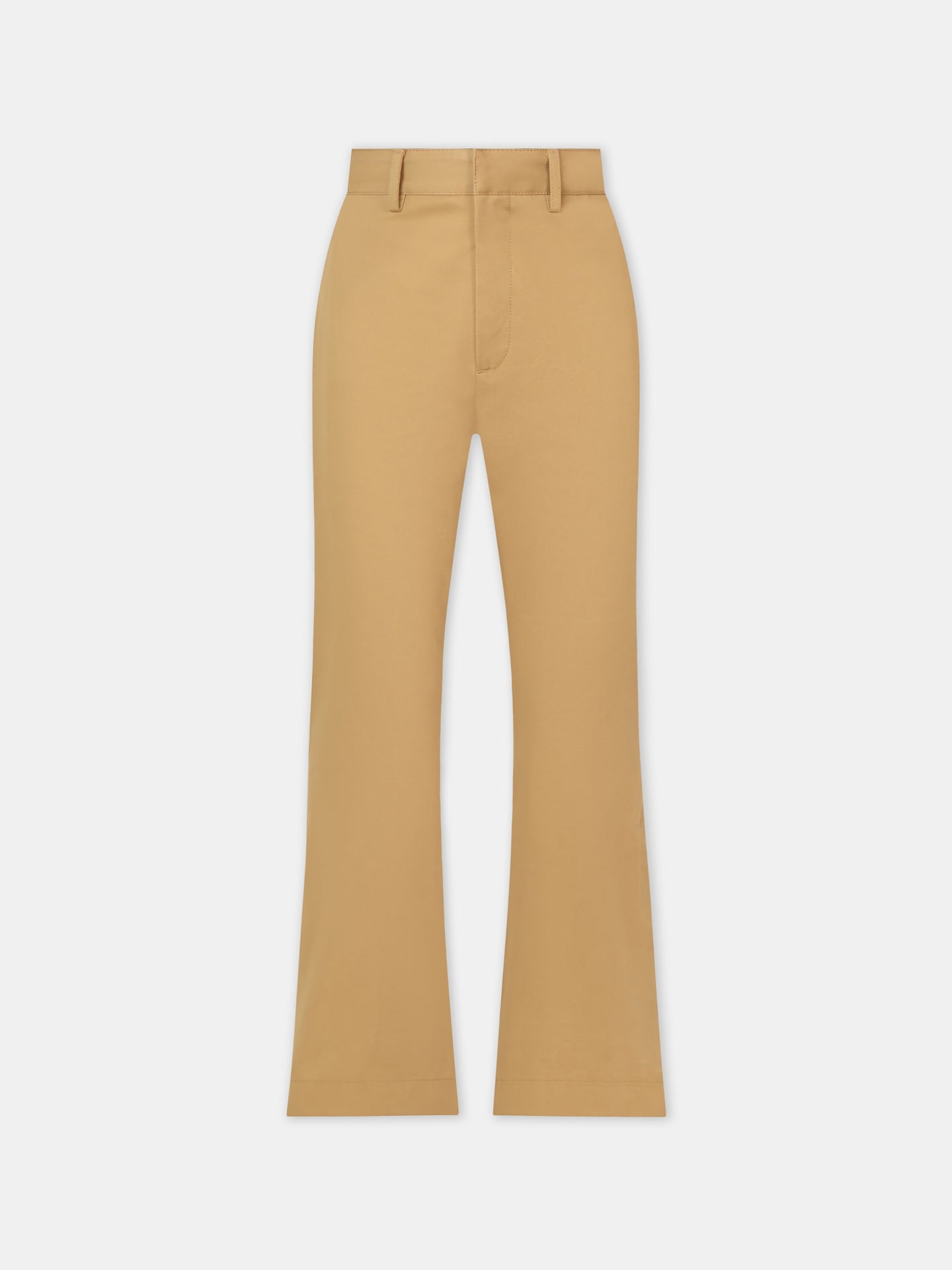 CHINO KICK FLARE - SEPIA TINT