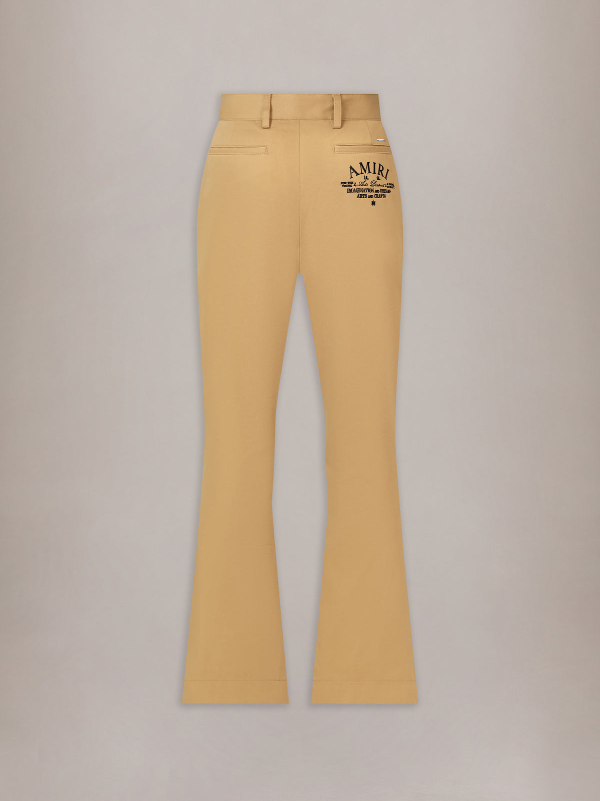 CHINO KICK FLARE - SEPIA TINT - AMIRI