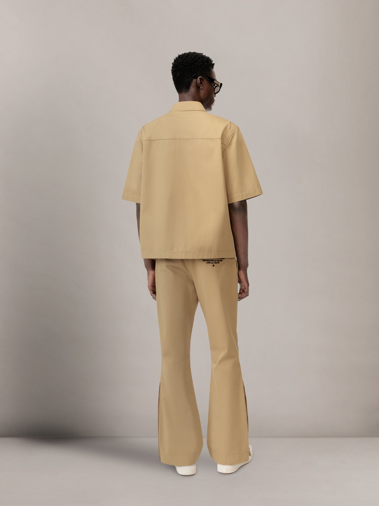 CHINO KICK FLARE - SEPIA TINT - AMIRI