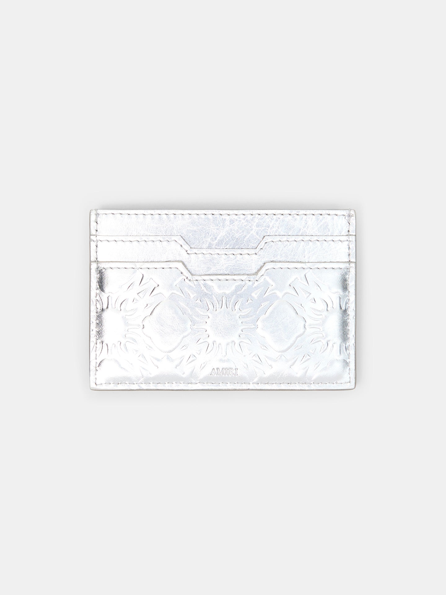 MA QUAD FOIL CARD HOLDER - Silver - AMIRI