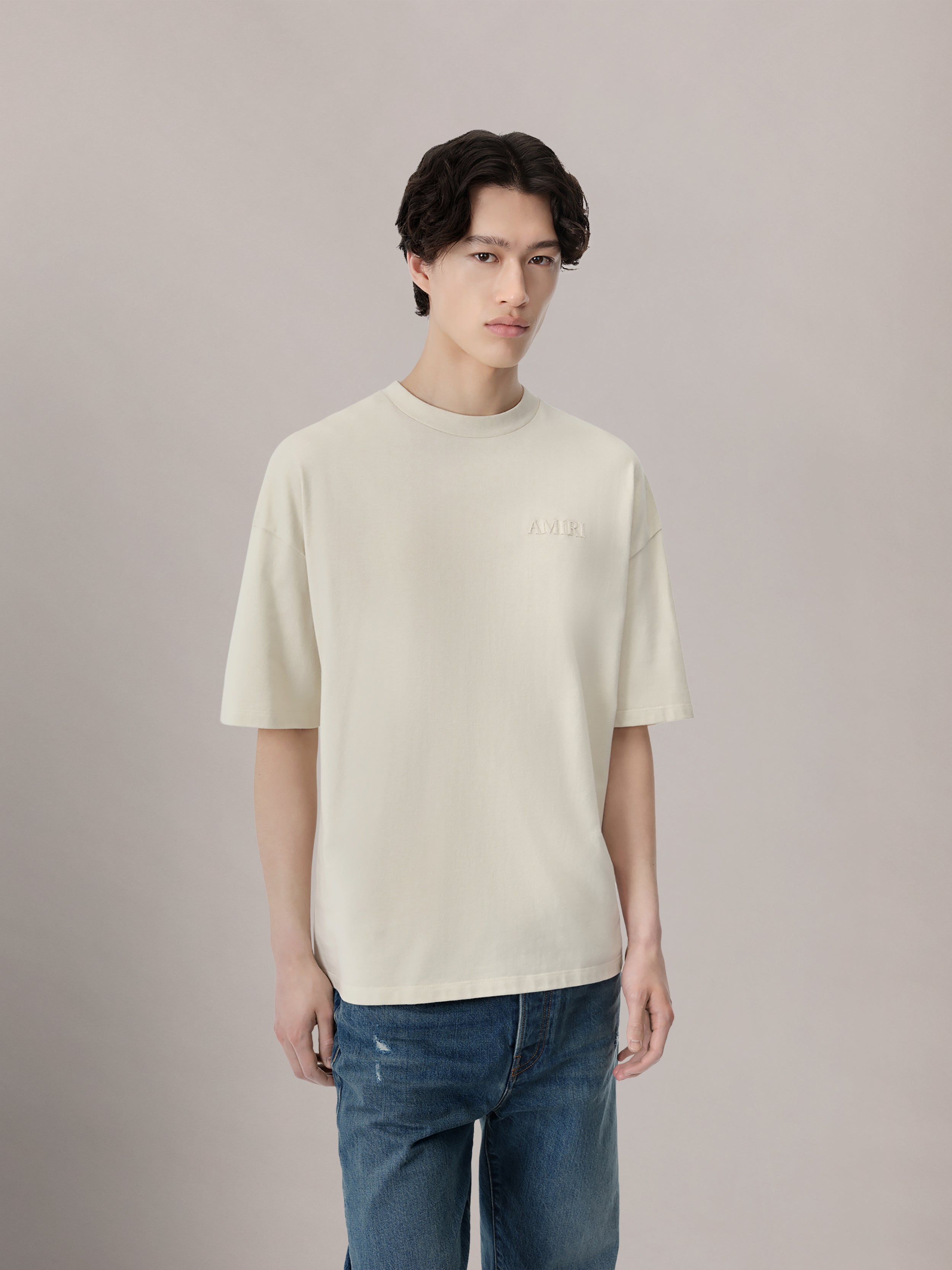 AMIRI OVERSIZED TEE - Birch