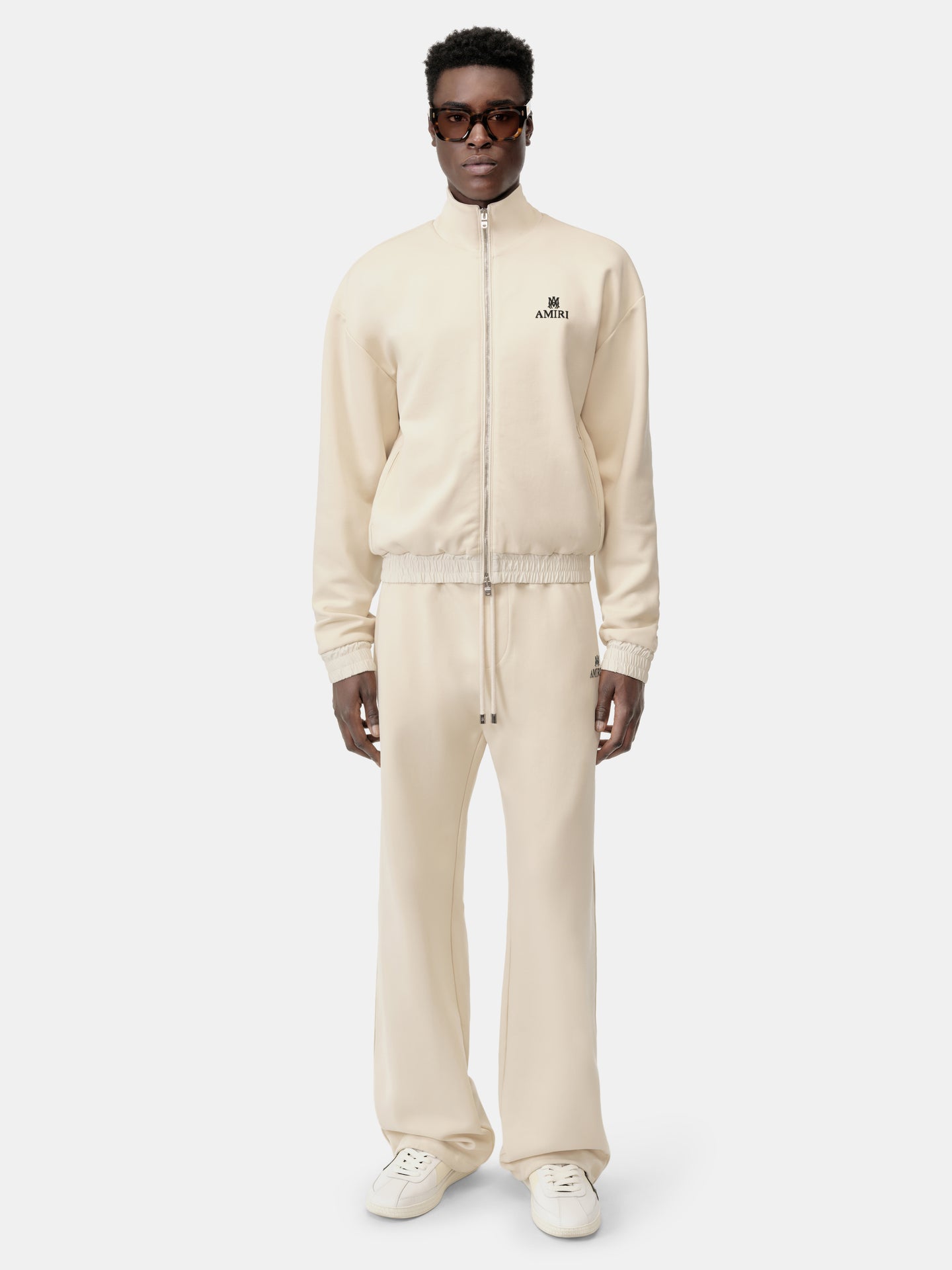 LOUNGE TRACK PANT - Alabaster - AMIRI