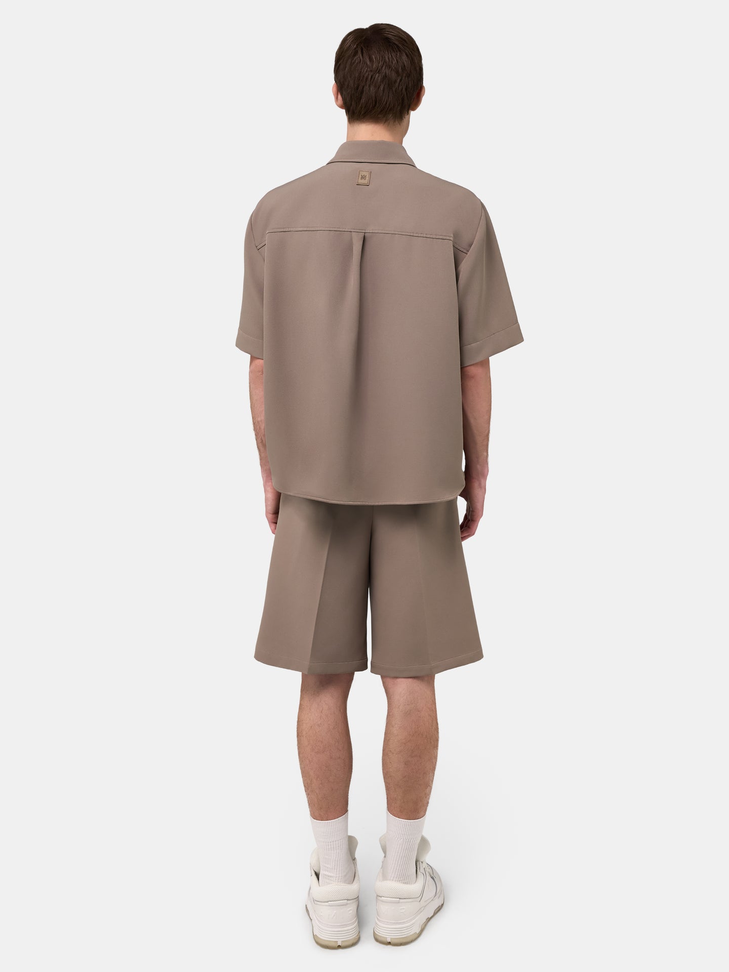 AMIRI PATCH CADY TRACK SHORT - Dark Sand - AMIRI