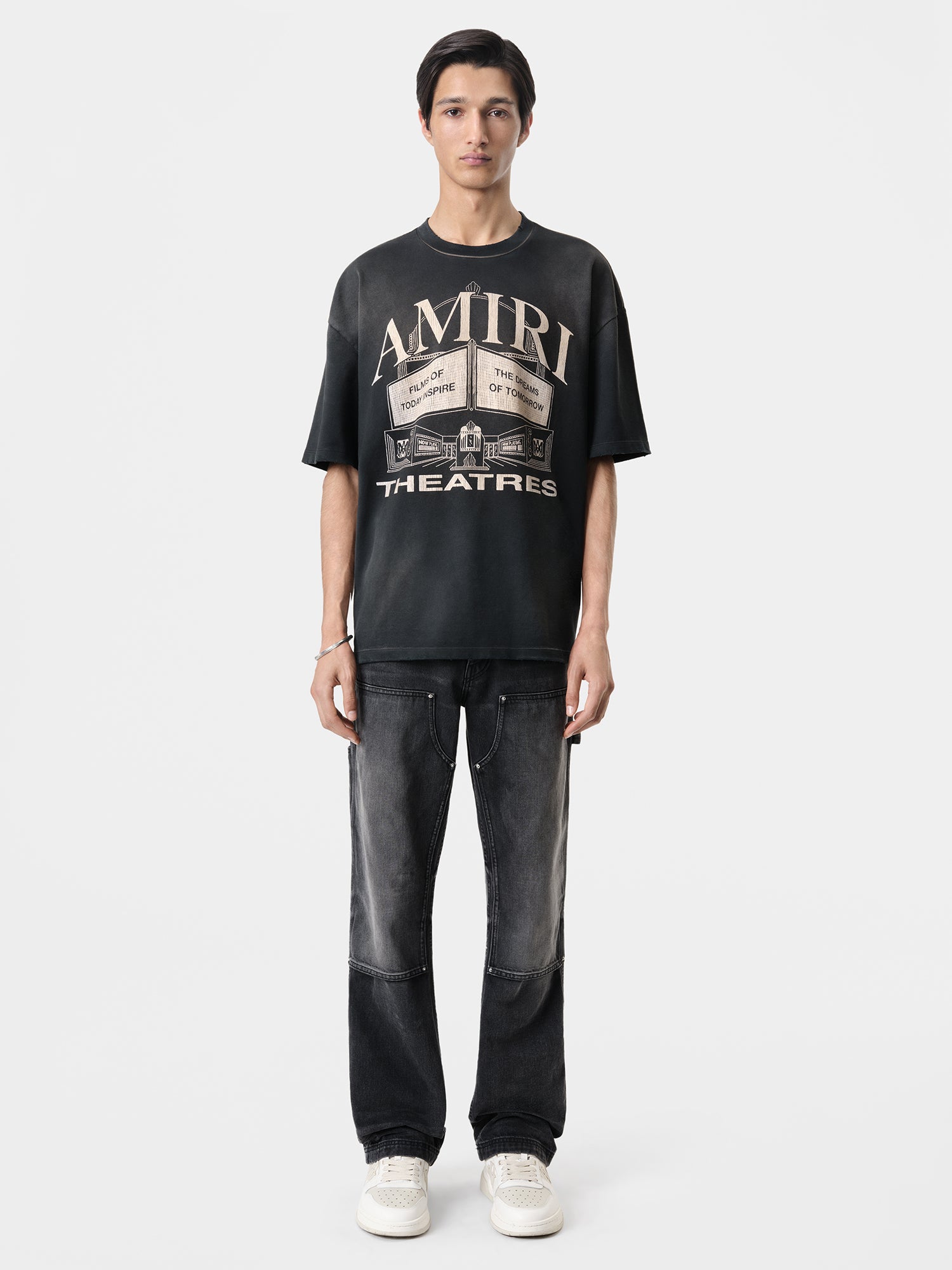 Product AMIRI THEATRES OVERSIZED TEE - Black featured image