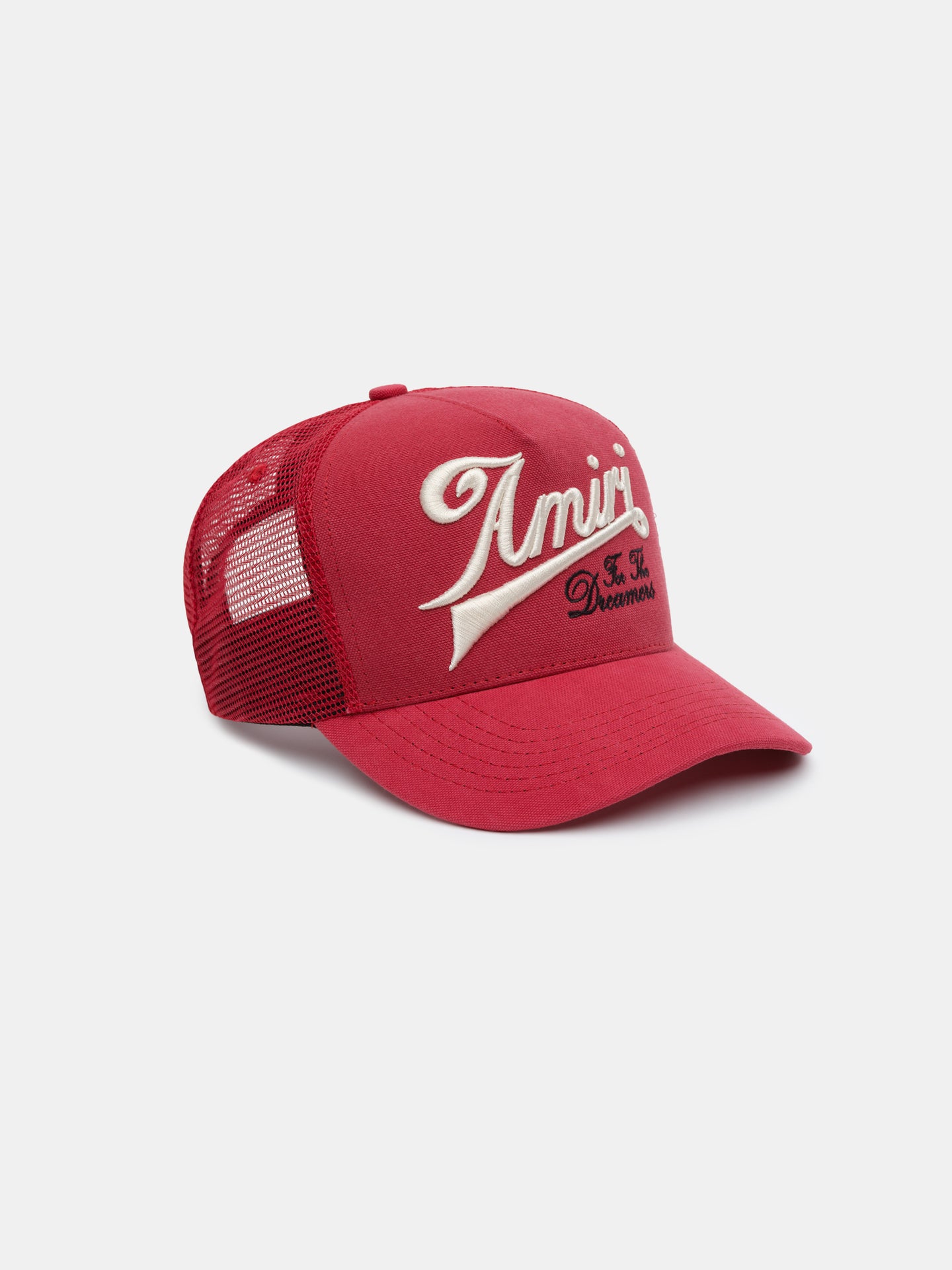 AMIRI GOOD LIFE TRUCKER HAT - Deep Red