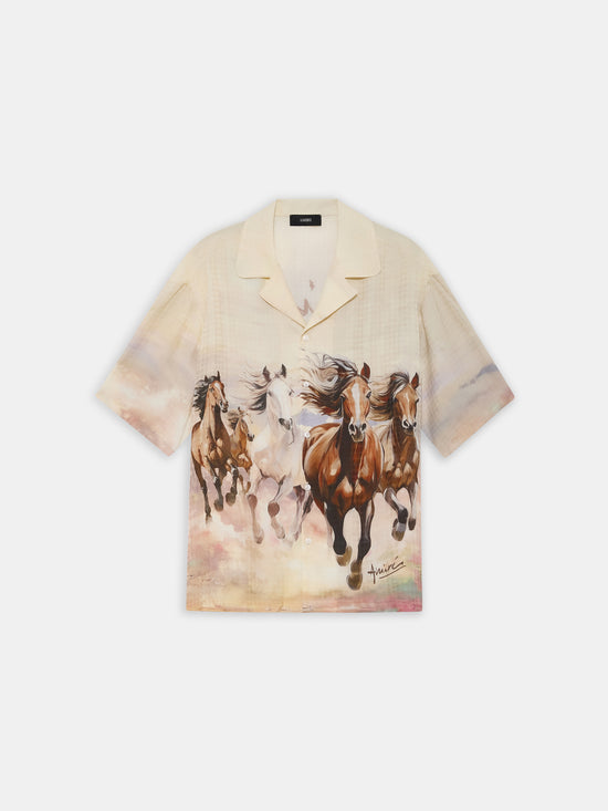 HORSES CAMP SHIRT - Multi - AMIRI