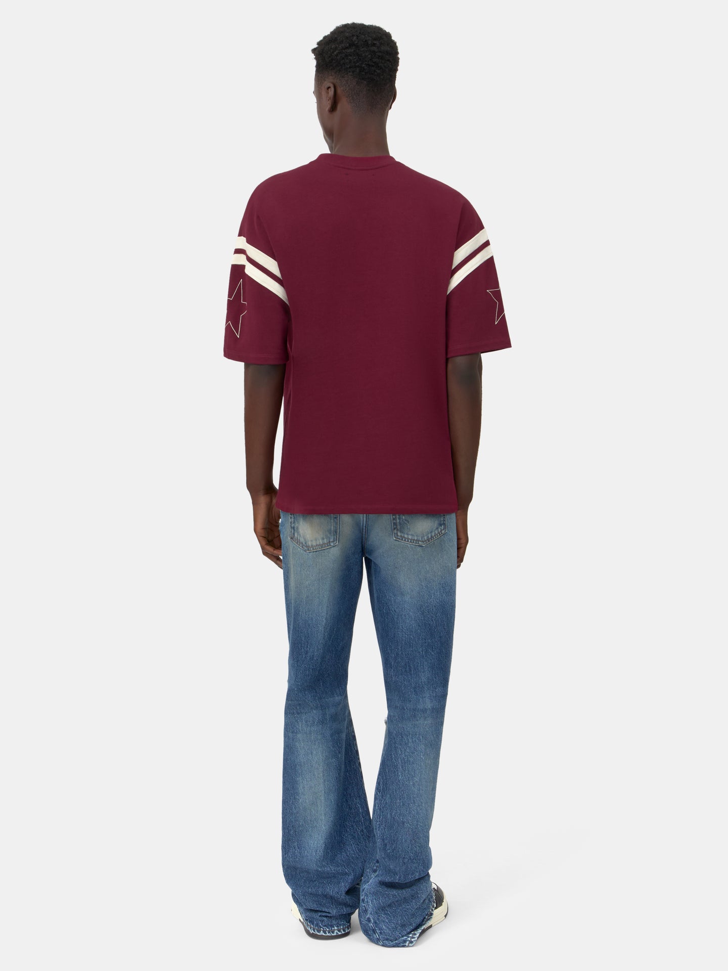 AMIRI SPORT OVERSIZED TEE - Aged Port - AMIRI