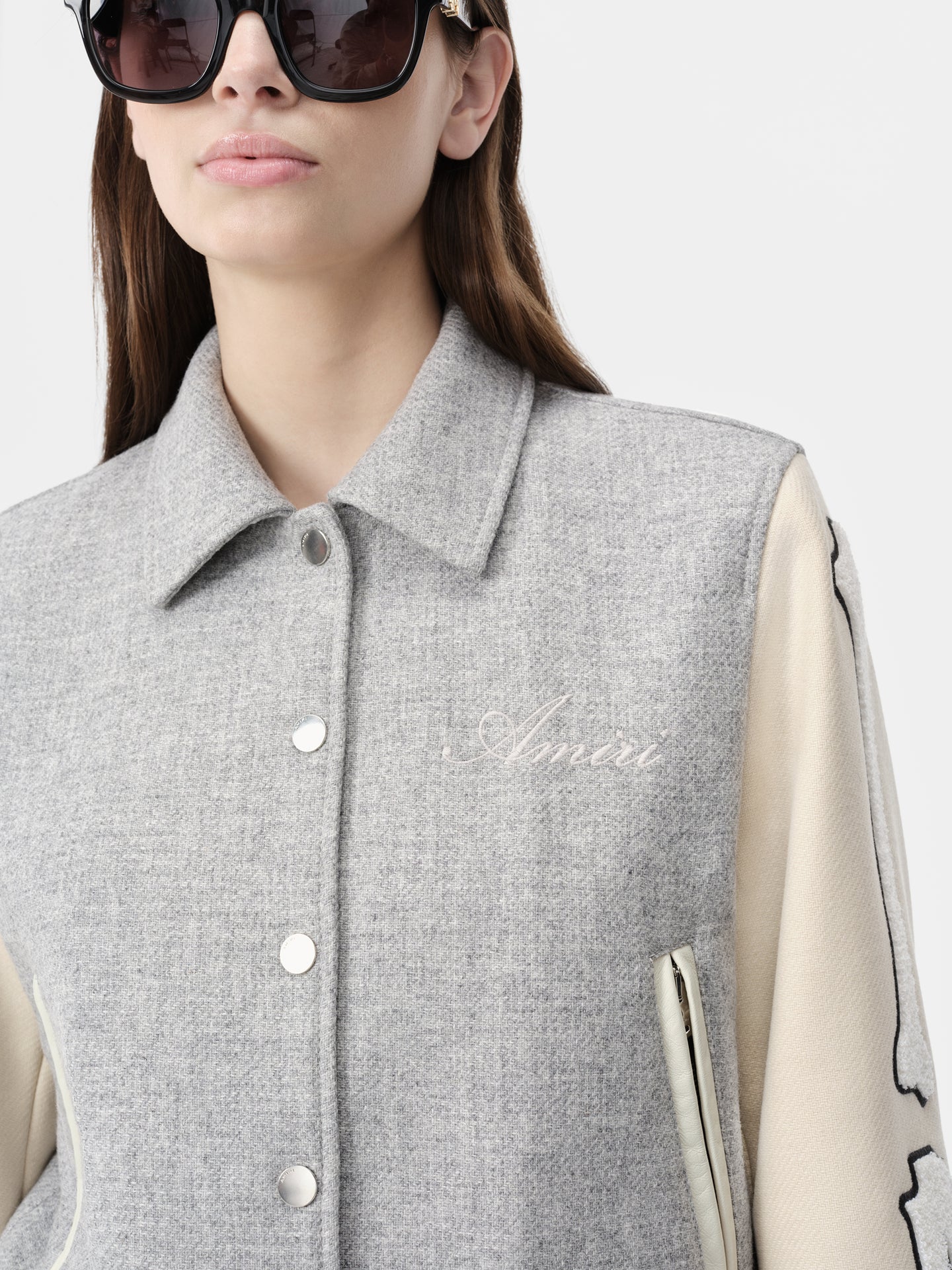 WOMEN - WOMEN'S BONES JACKET - Grey