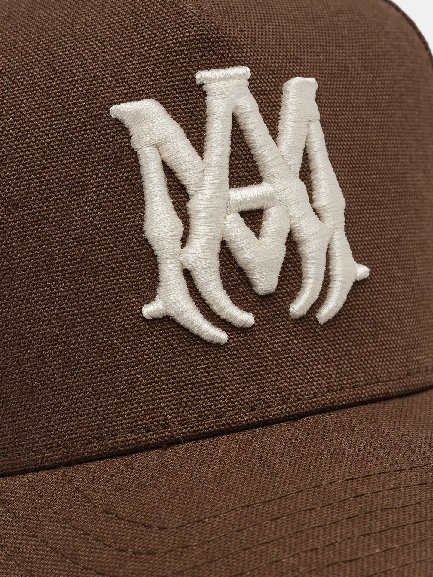 MA FULL CANVAS HAT - Brown - AMIRI