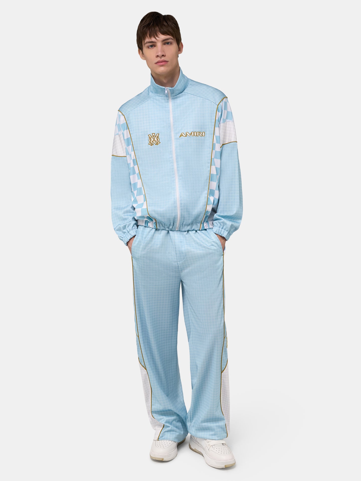 AMIRI SPORT TRACK JACKET - Sky - AMIRI