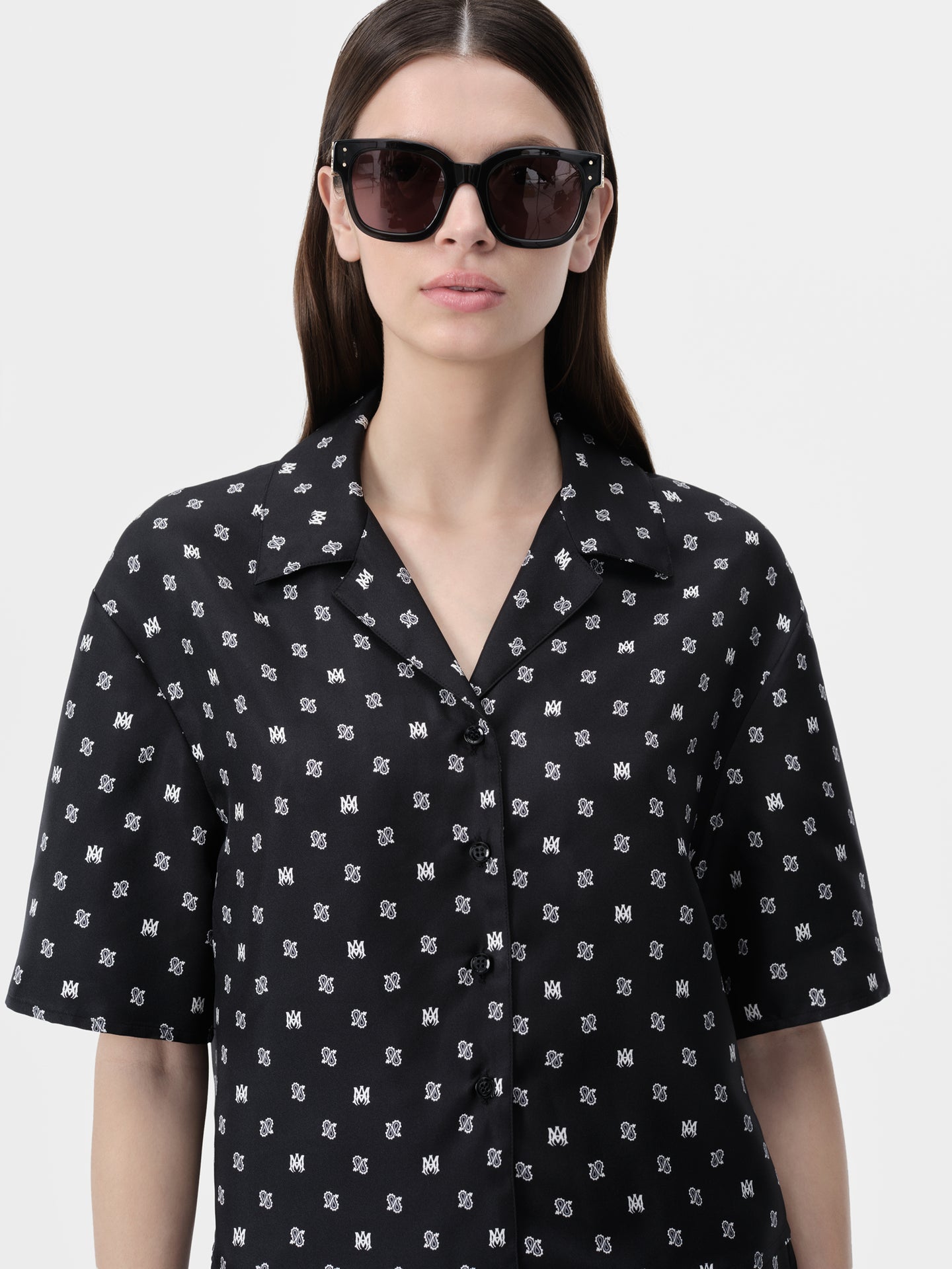 WOMEN - WOMEN'S MA PAISLEY SHIRT - Black