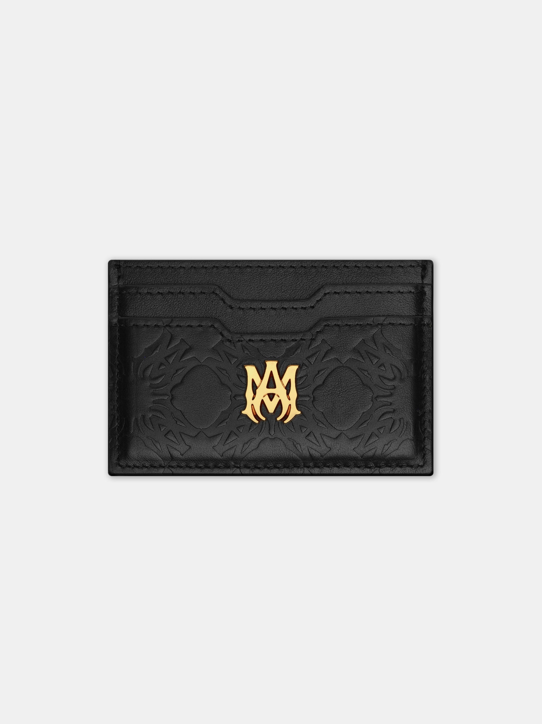 Product MA QUAD LEATHER CARD HOLDER - Black featured image