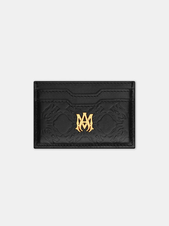 MA QUAD LEATHER CARD HOLDER - Black