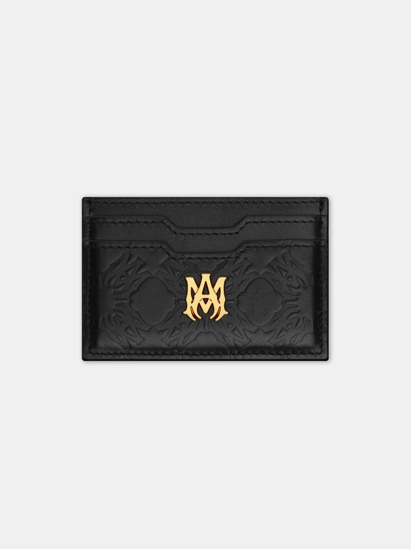 MA QUAD LEATHER CARD HOLDER - Black - AMIRI