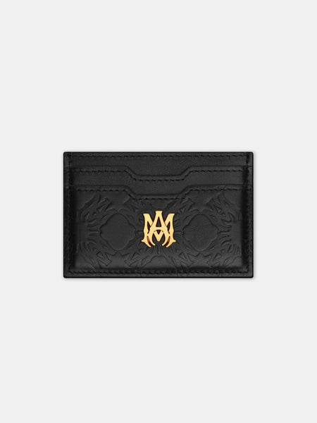 MA QUAD LEATHER CARD HOLDER - Black