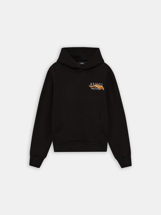 AMIRI HOLLYWOOD HORSE HOODIE - Black - AMIRI