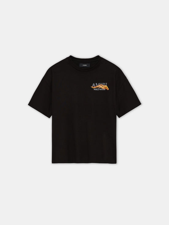 AMIRI HOLLYWOOD HORSE OVERSIZED TEE - Black - AMIRI