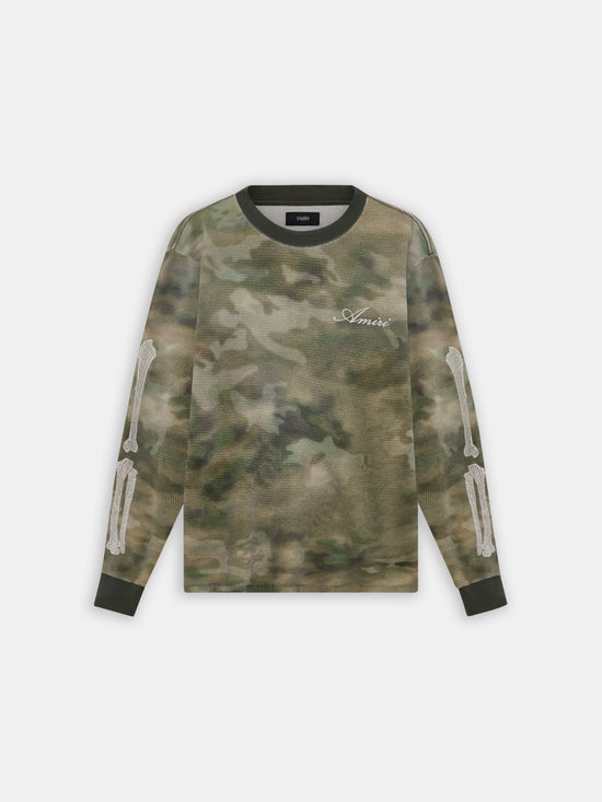 BONES LONG SLEEVE TEE - CAMO