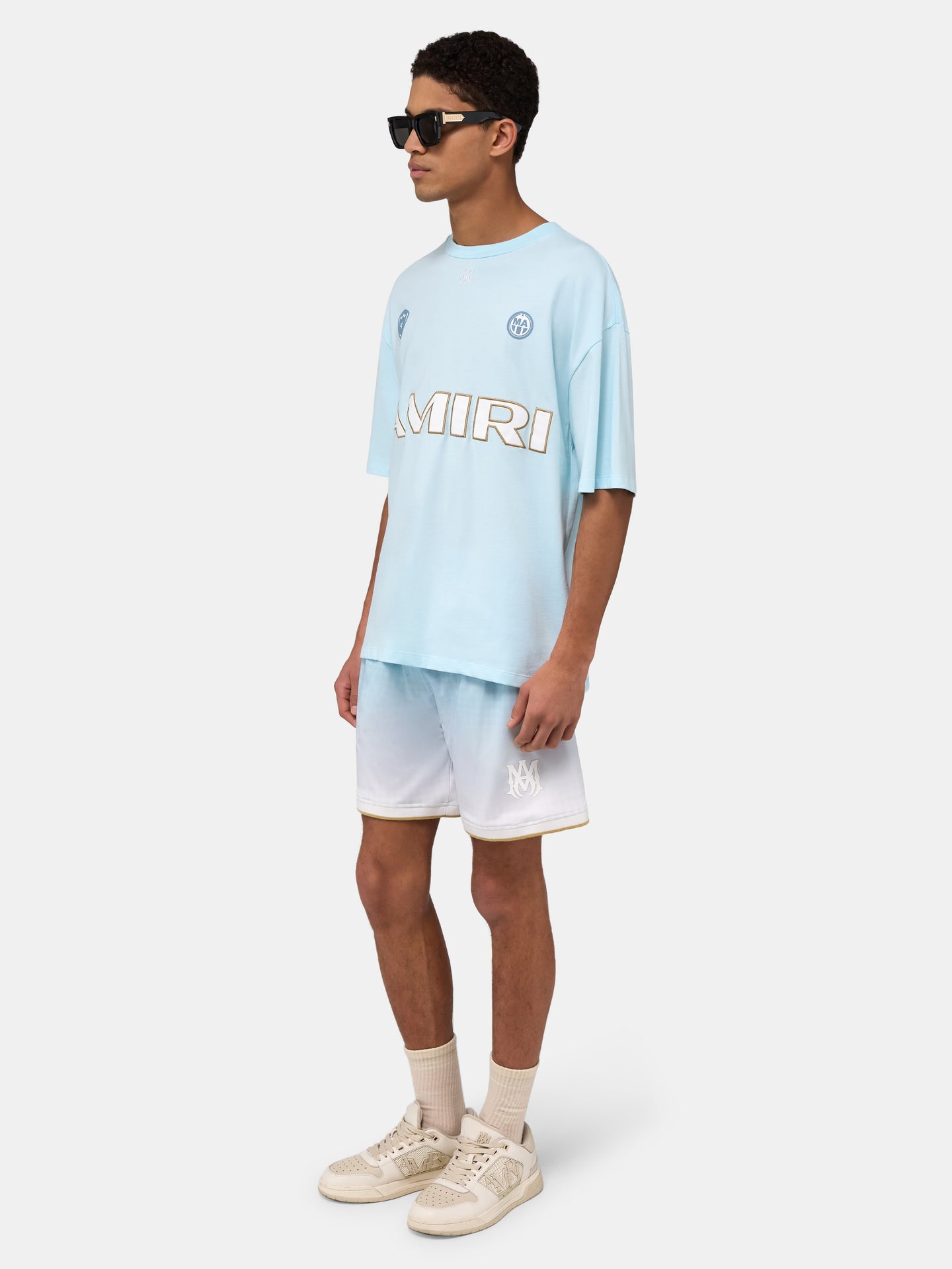 AMIRI SPORT 94 OS TEE - Sky - AMIRI