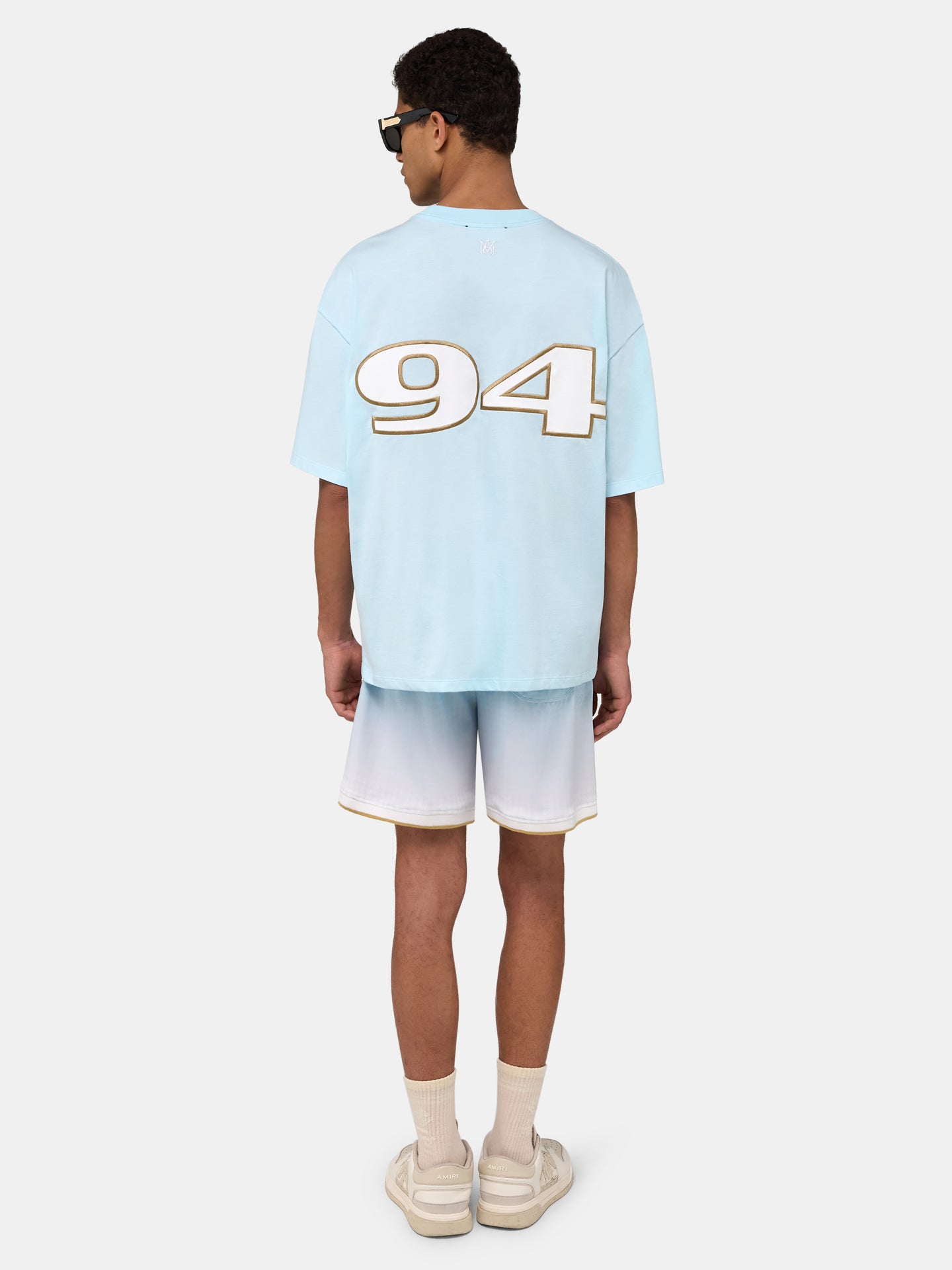 AMIRI SPORT 94 OS TEE - Sky - AMIRI