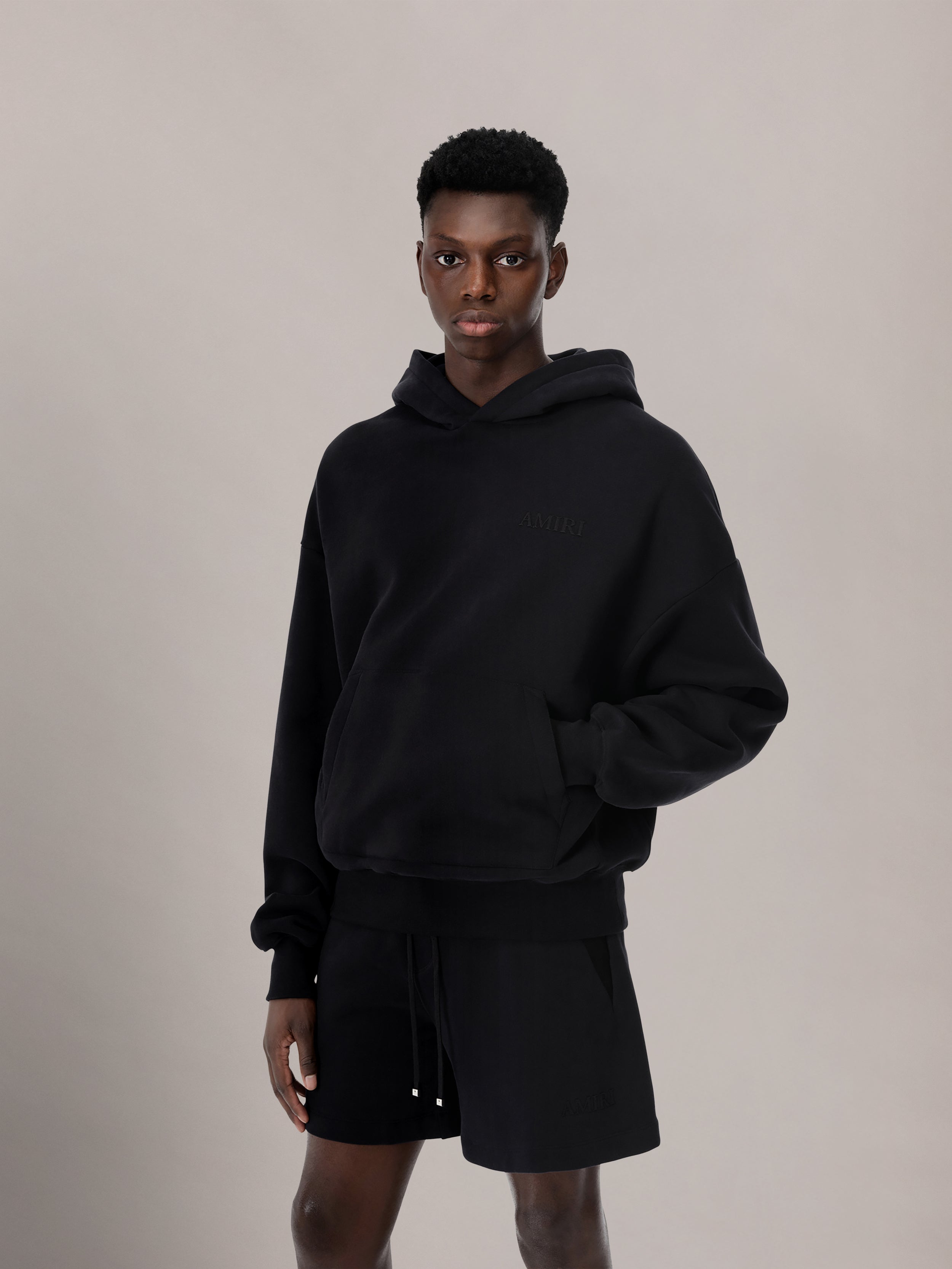 AMIRI OVERSIZED HOODIE - Black