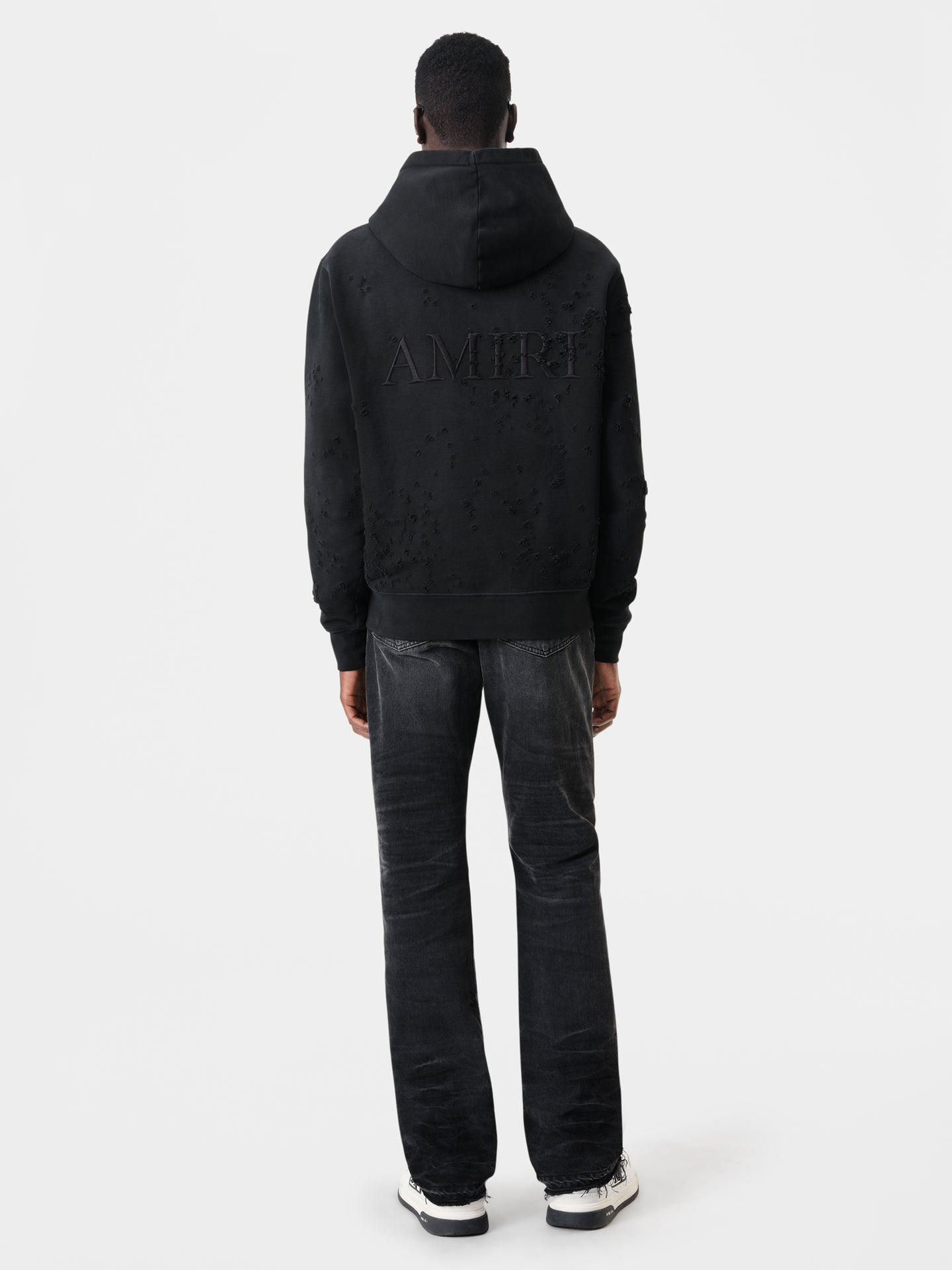 RELEASE HEM STRAIGHT JEAN - Faded Black