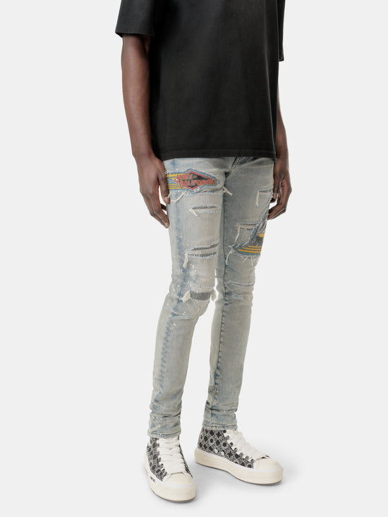 AMIRI EAGLE THRASHER JEAN - Perfect Antique Indigo - AMIRI