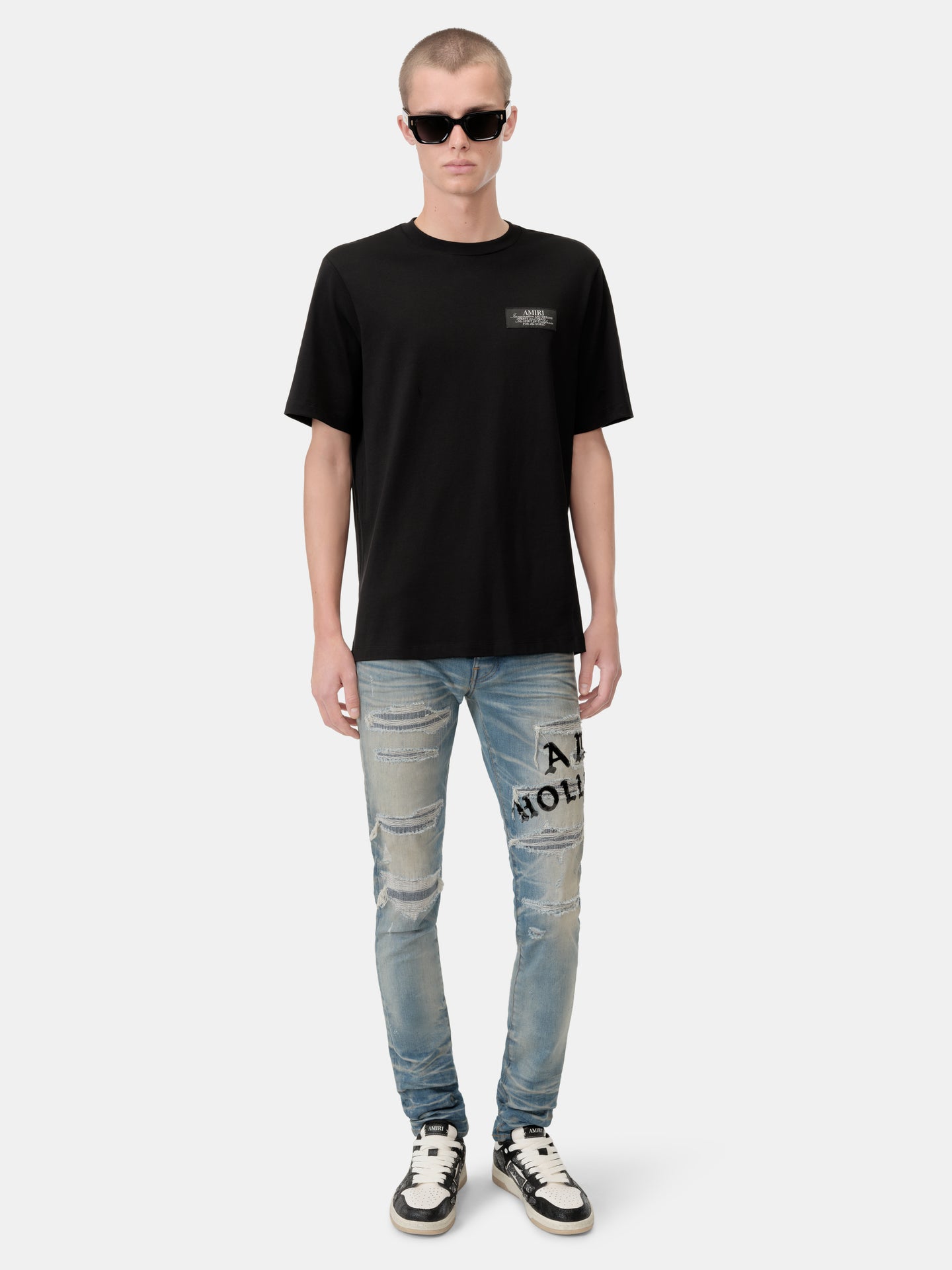 AMIRI SPIRIT TEE - Black