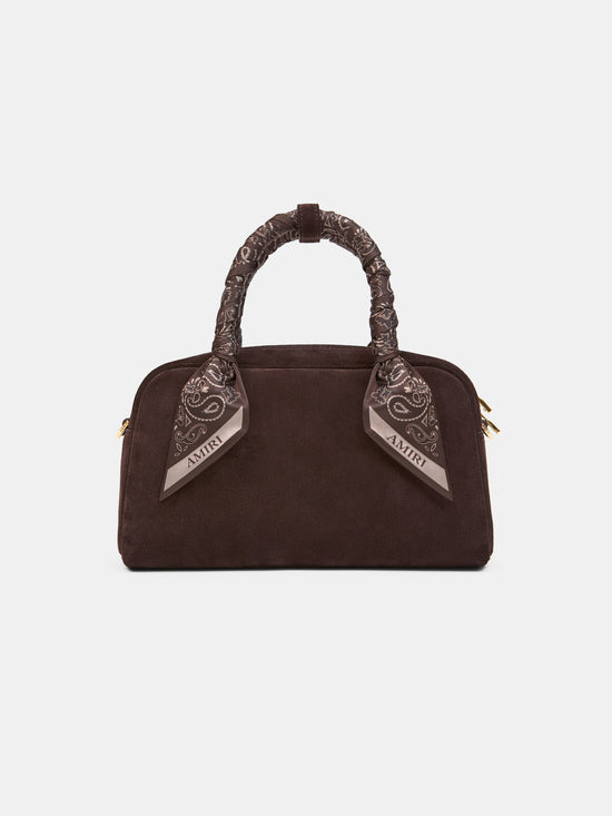 WOMEN - WOMEN'S MA BOWLING BAG - Dark Brown - AMIRI