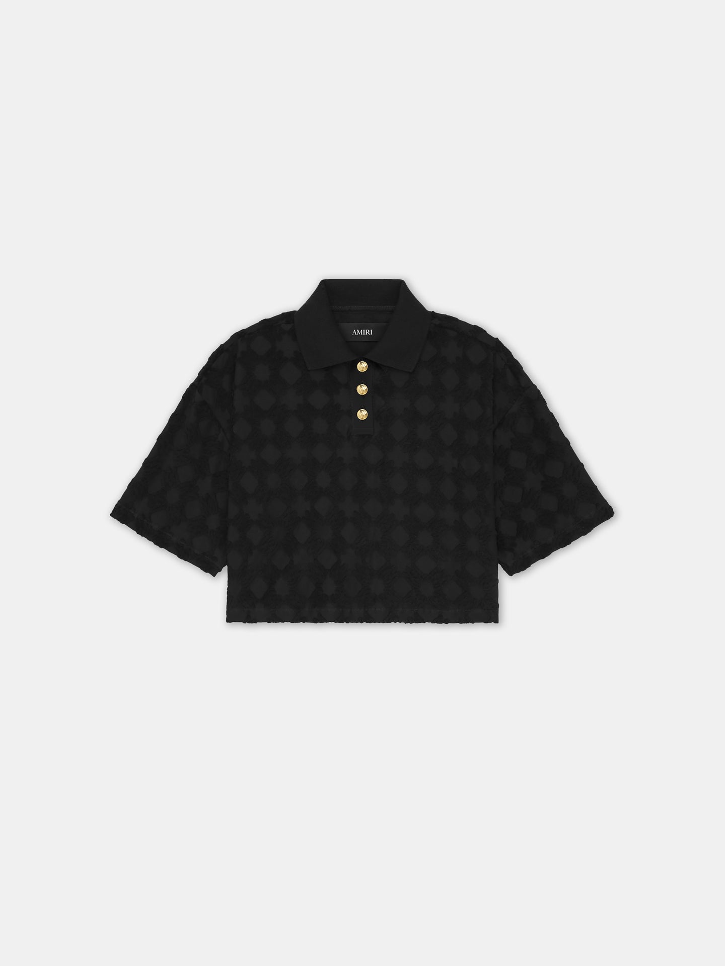 WOMEN - WOMEN'S MA QUAD TOWELING POLO - Black